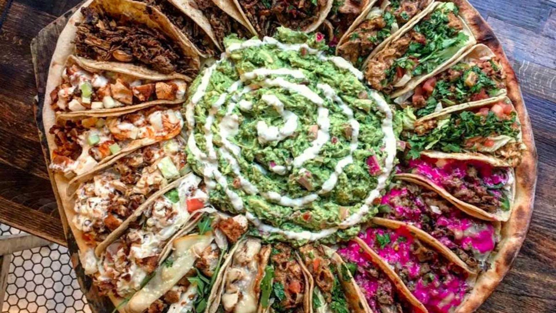 Tony Boloney's taco pizza