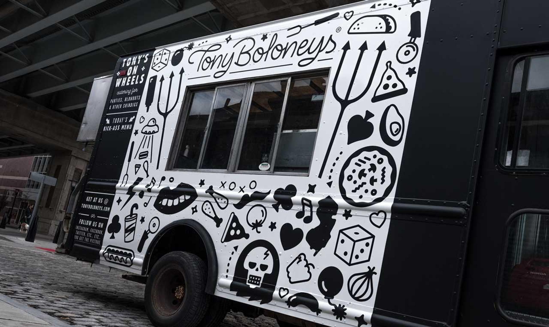 Tony Boloney's food truck