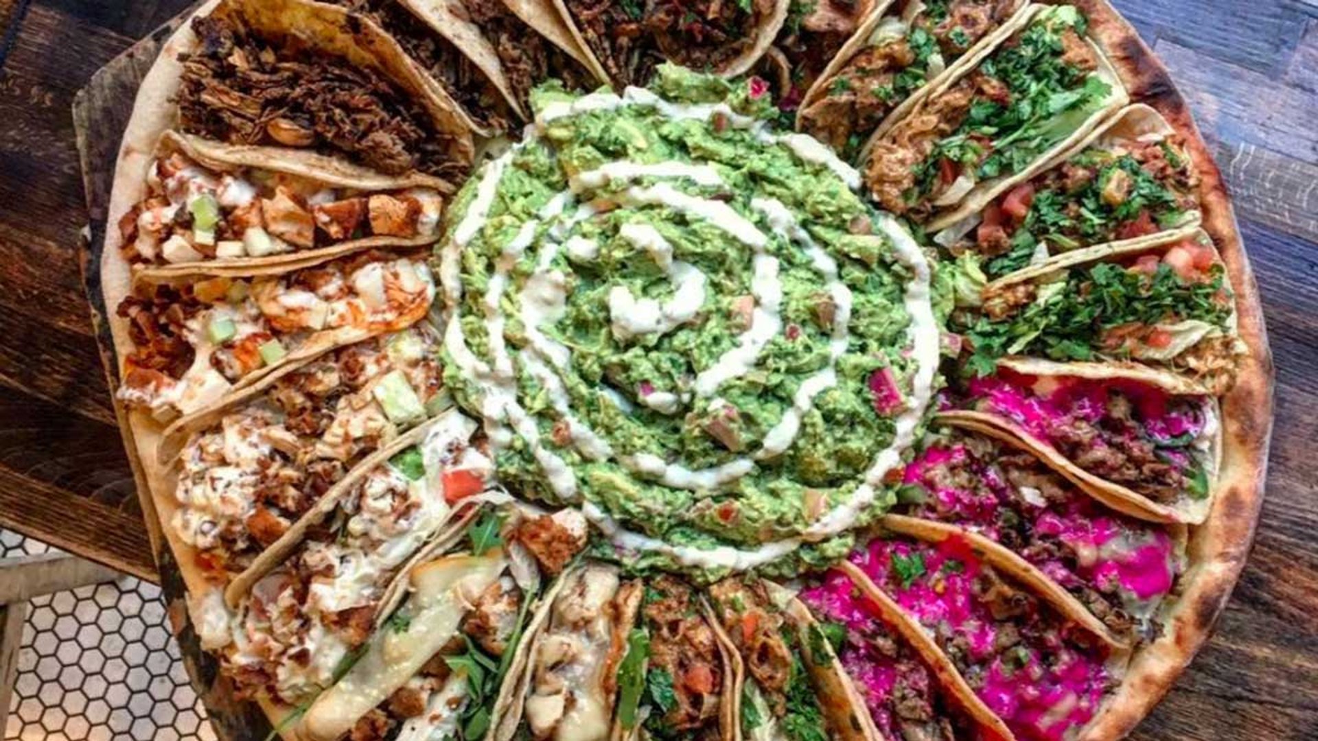 Tony Boloney's taco pizza