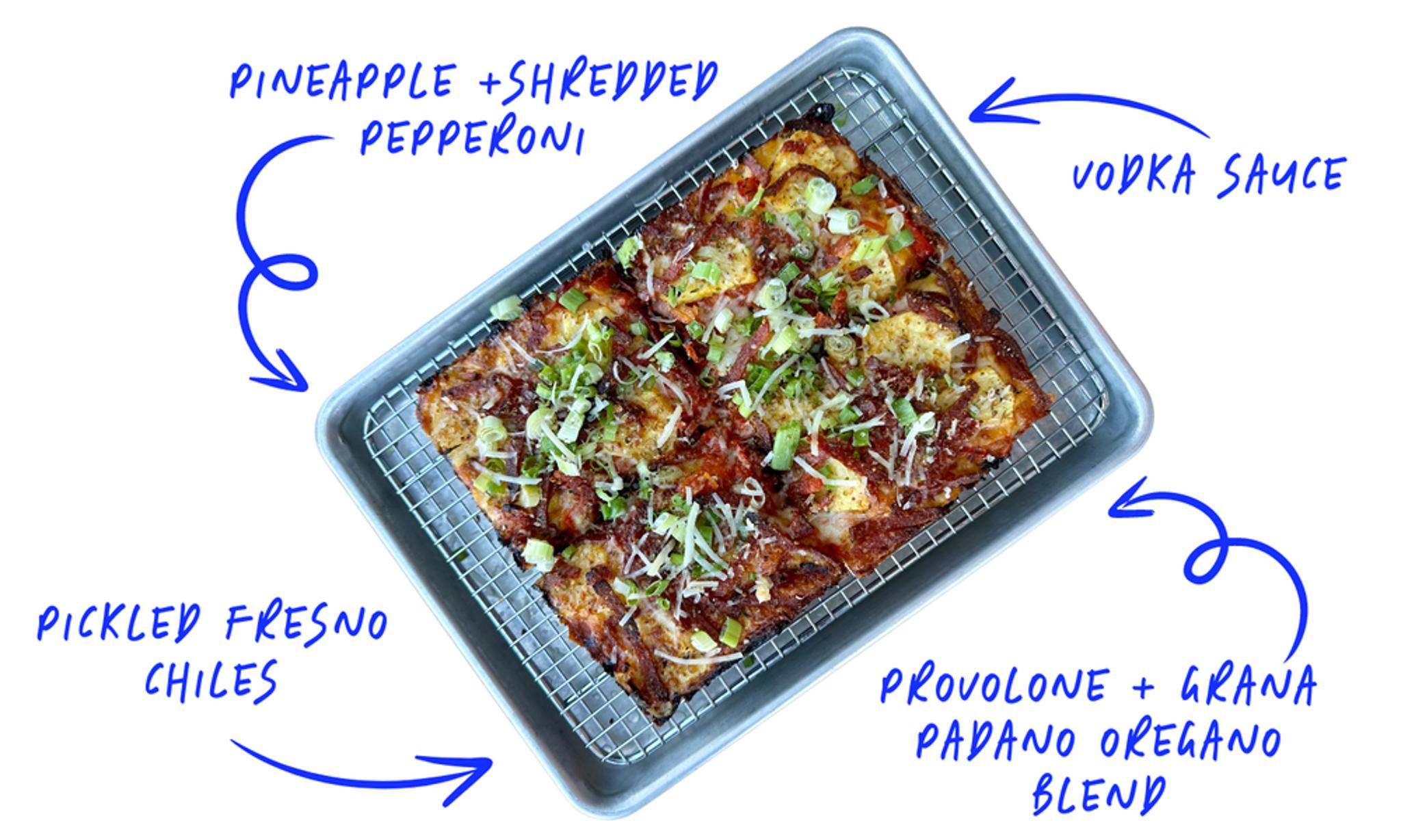 The Hawaiindsor Pizza