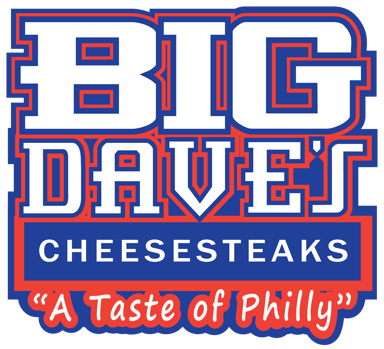 Big Dave's Cheesesteaks logo featuring the Taste of Philly branding