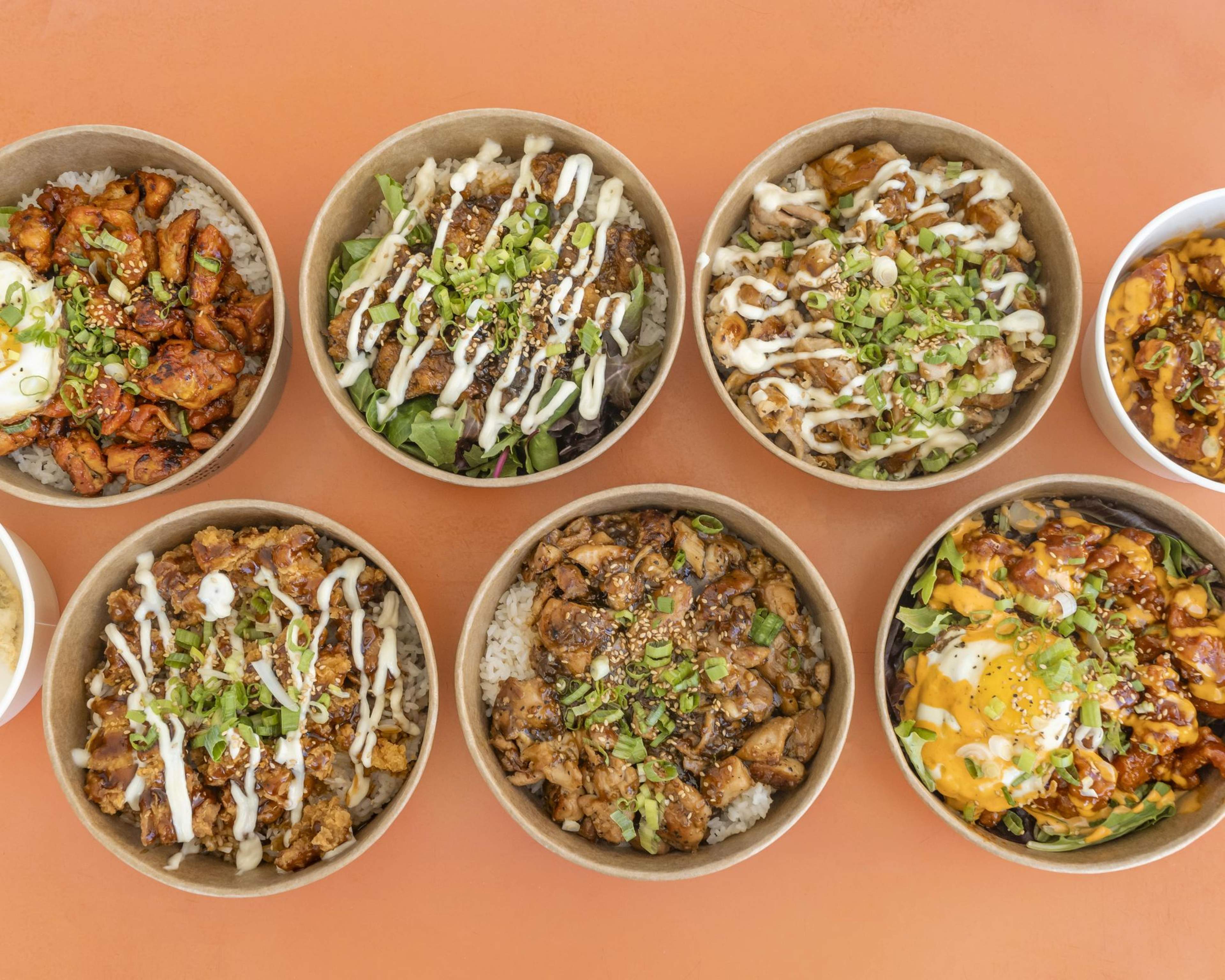 Chick+Rice Korean fried chicken bowl