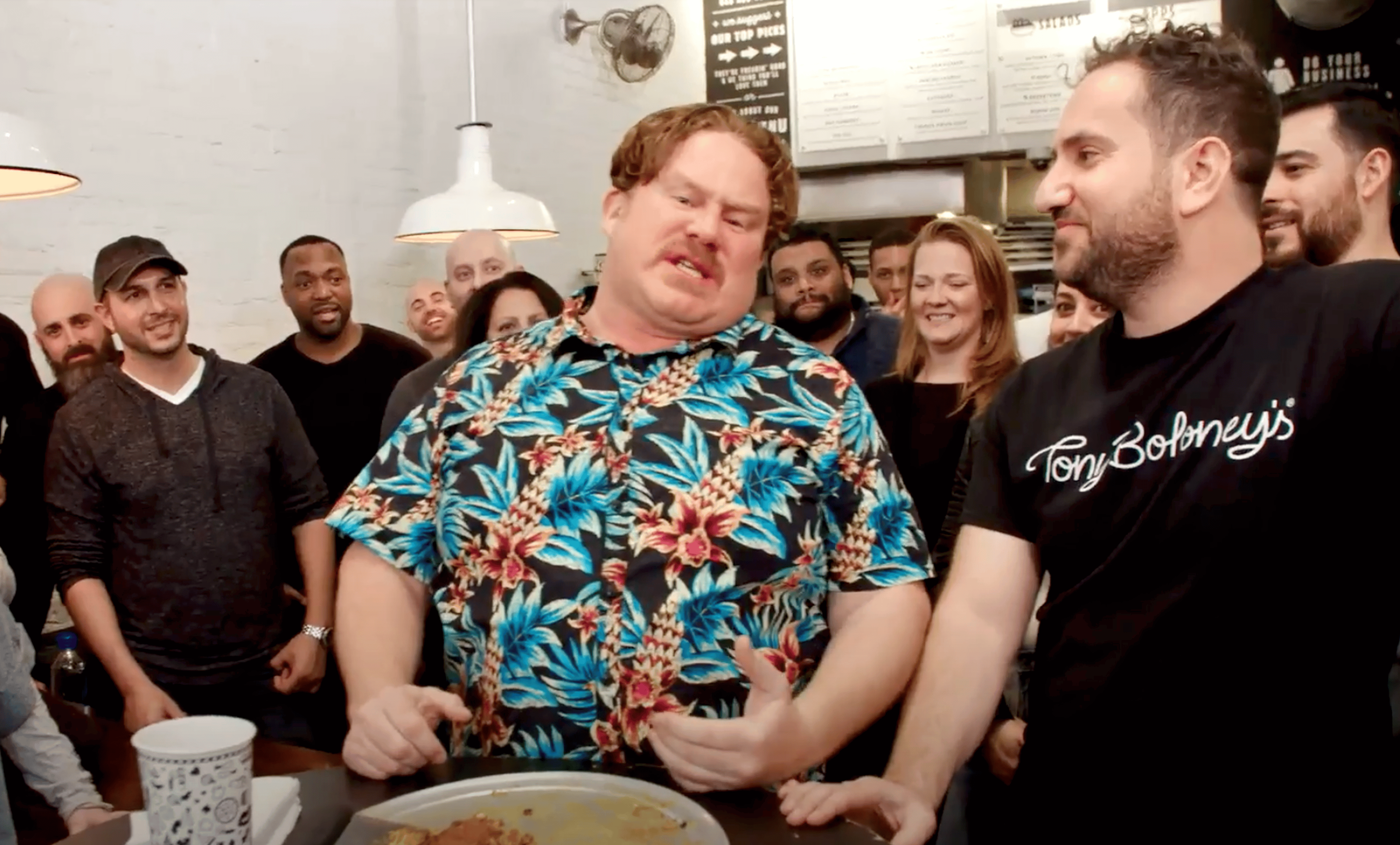 Man VS Food feature