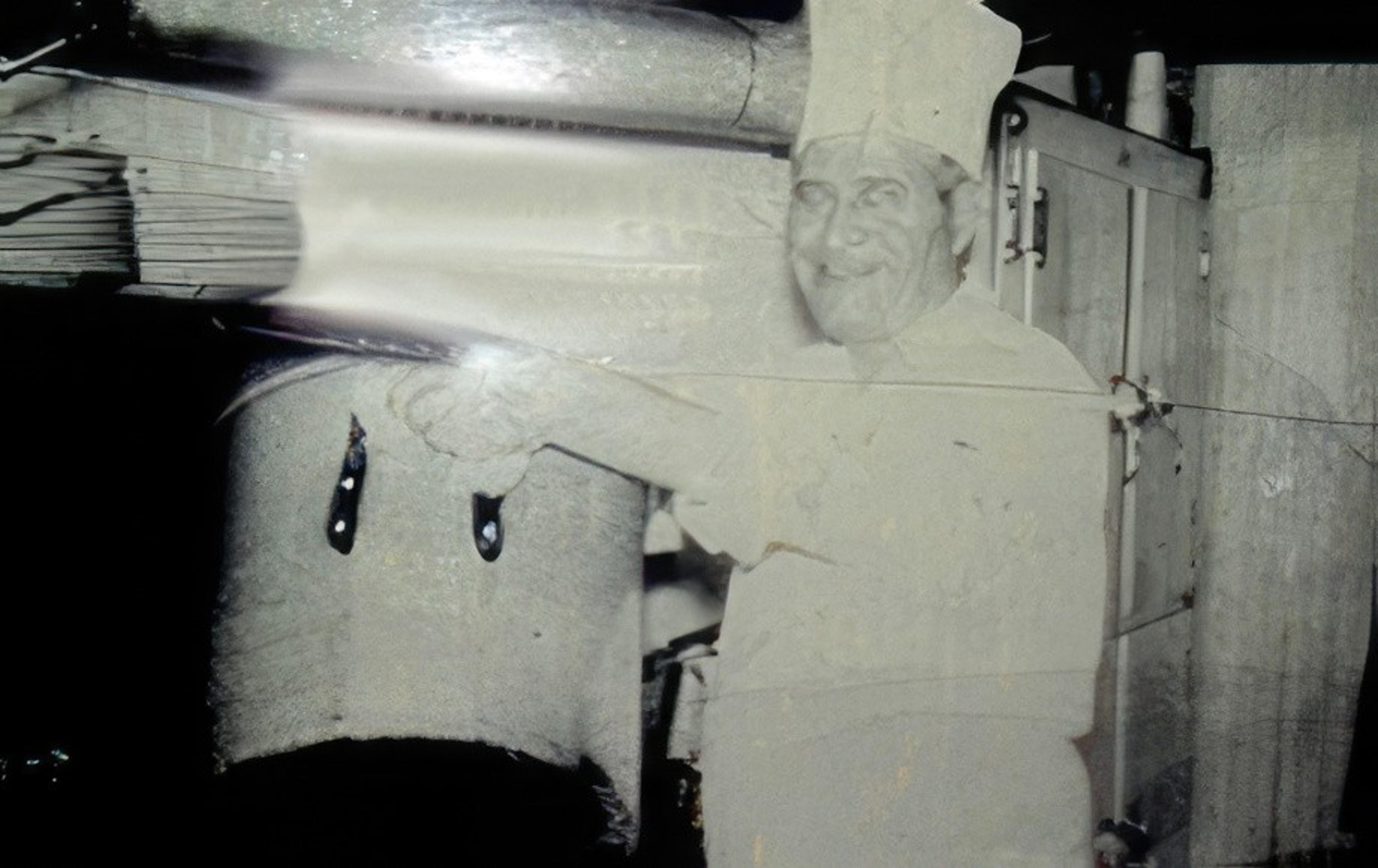 Rocco Coscarelli and his original Italian restaurant