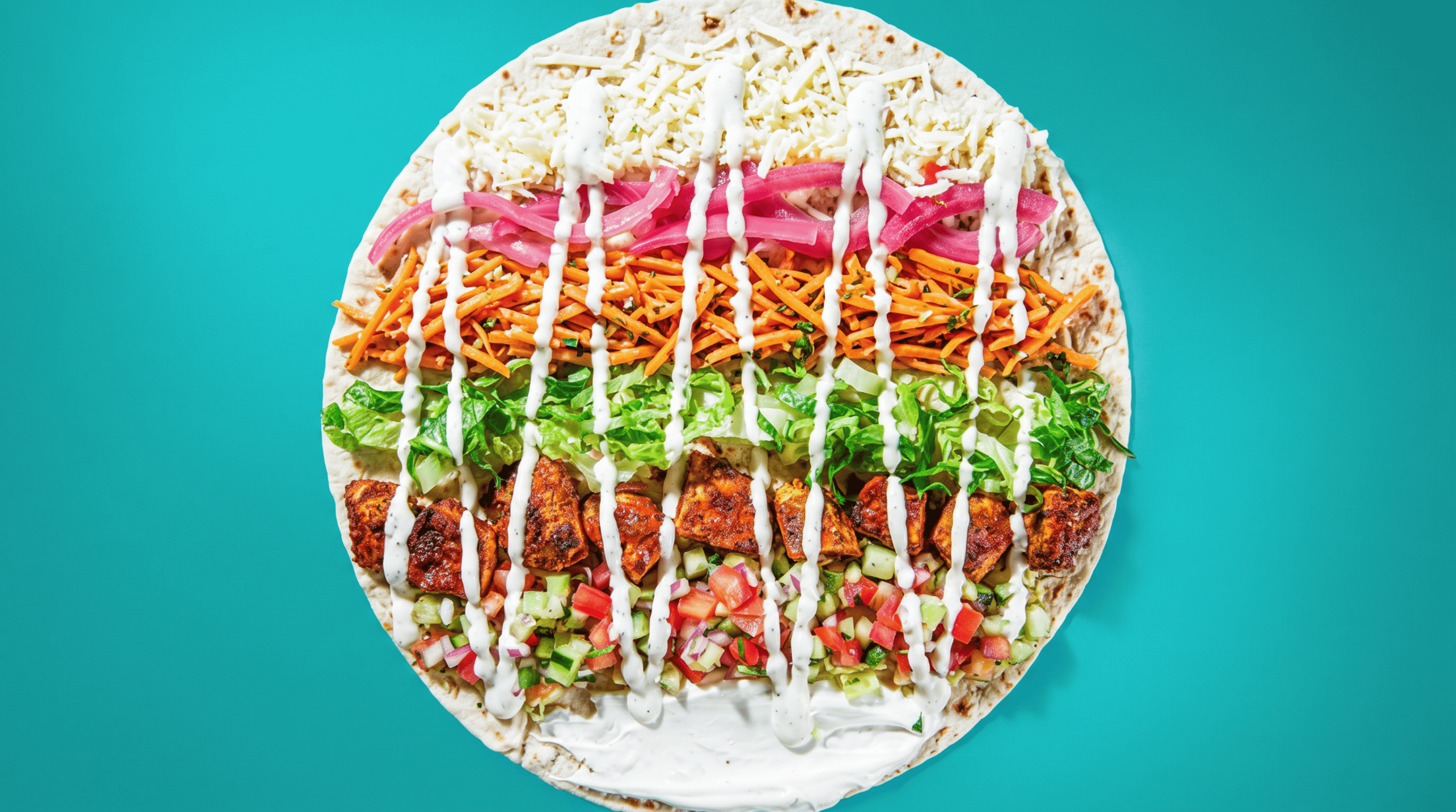 TANDOORI CHICKEN RANCH WRAP