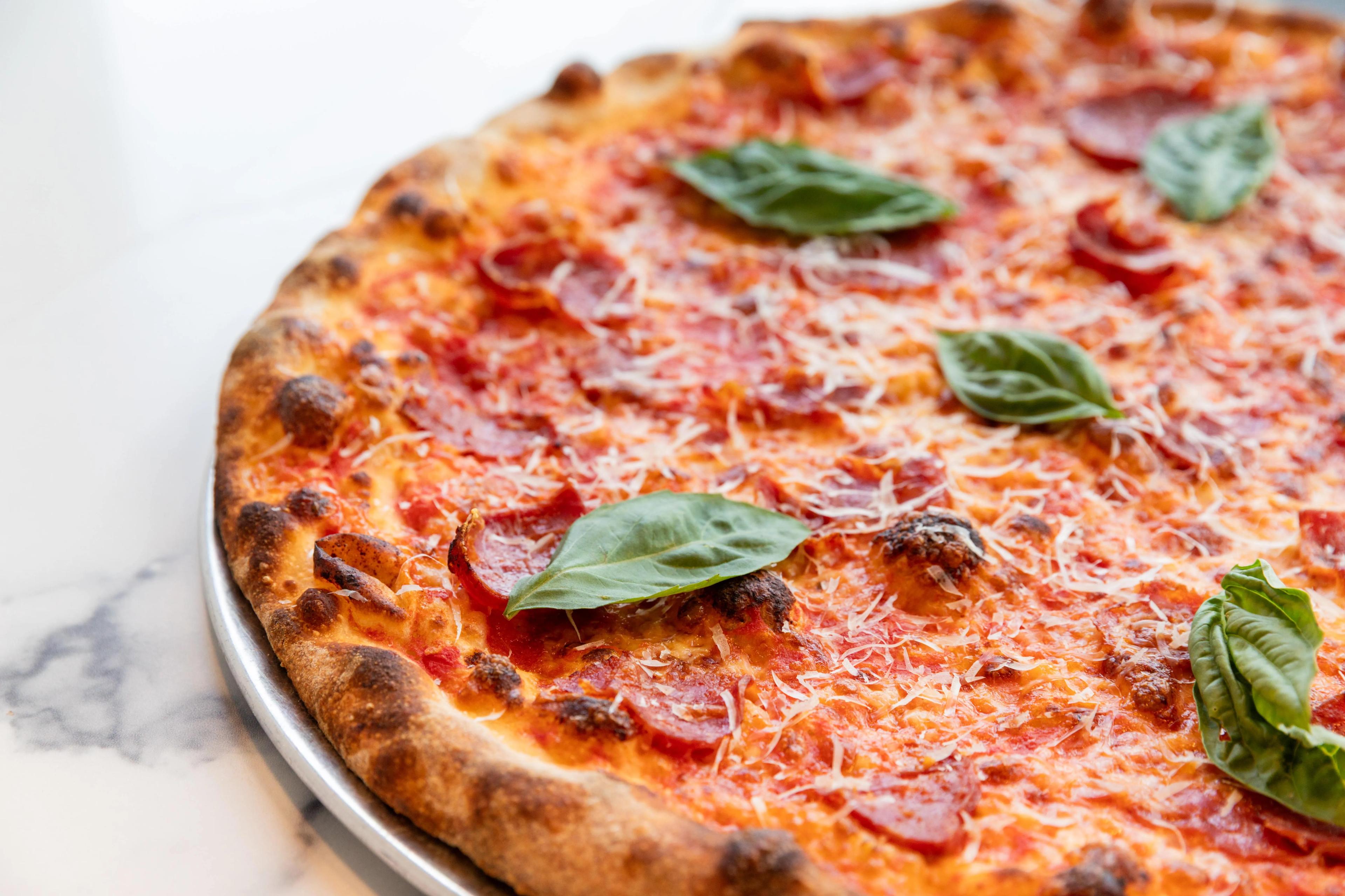Flour Pizzeria rewards program background