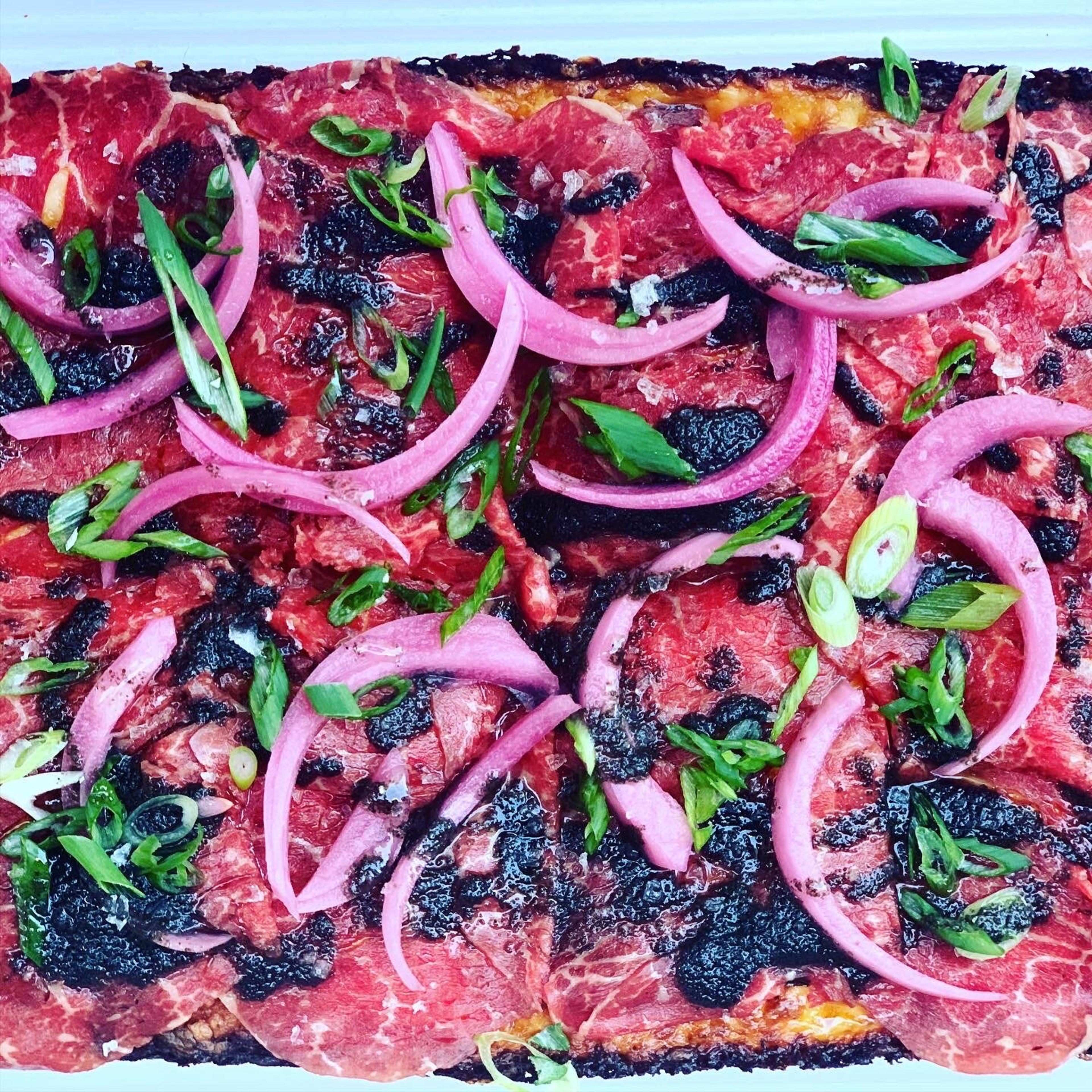 Dtown Pizzeria pizza and dishes