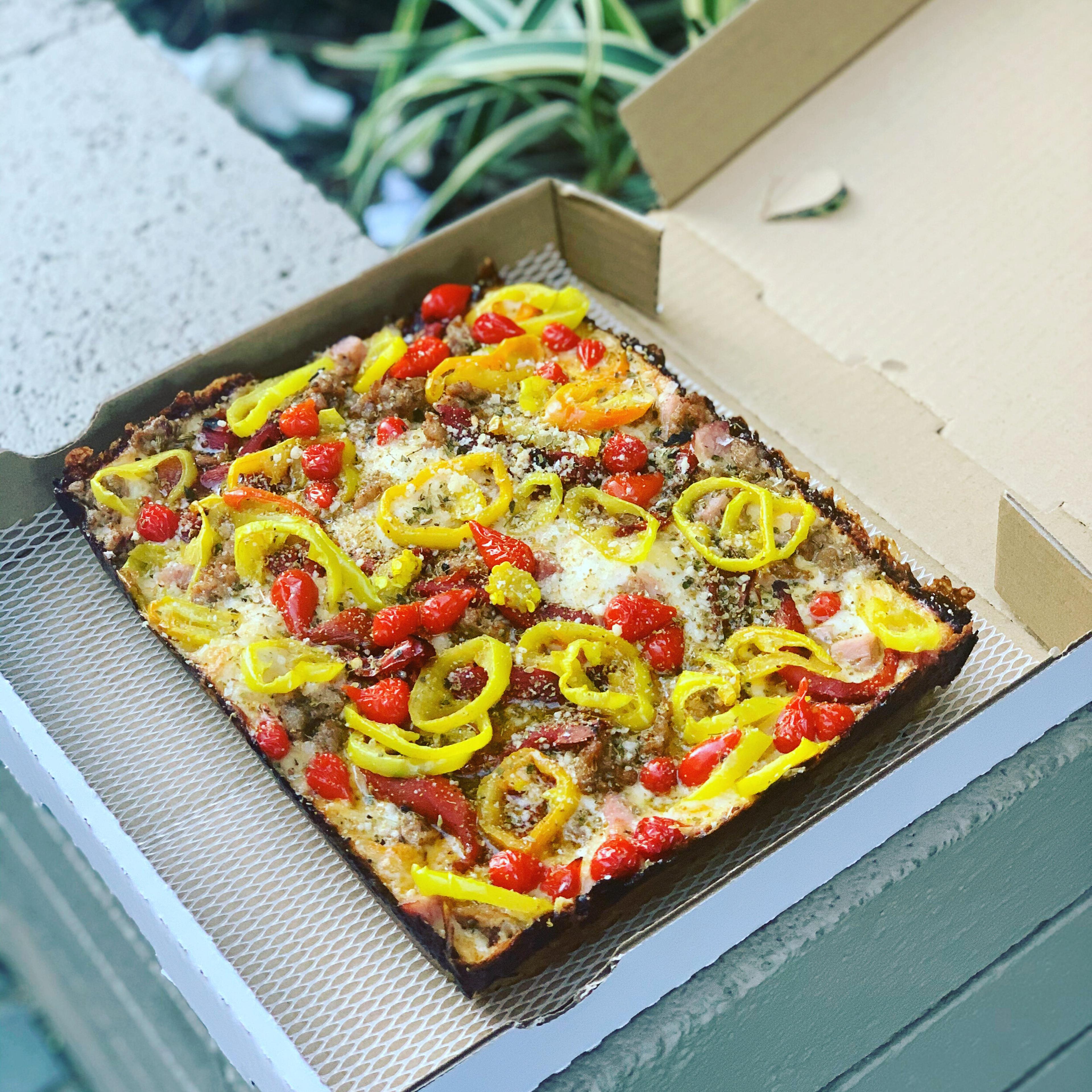 Dtown Pizzeria pizza and dishes