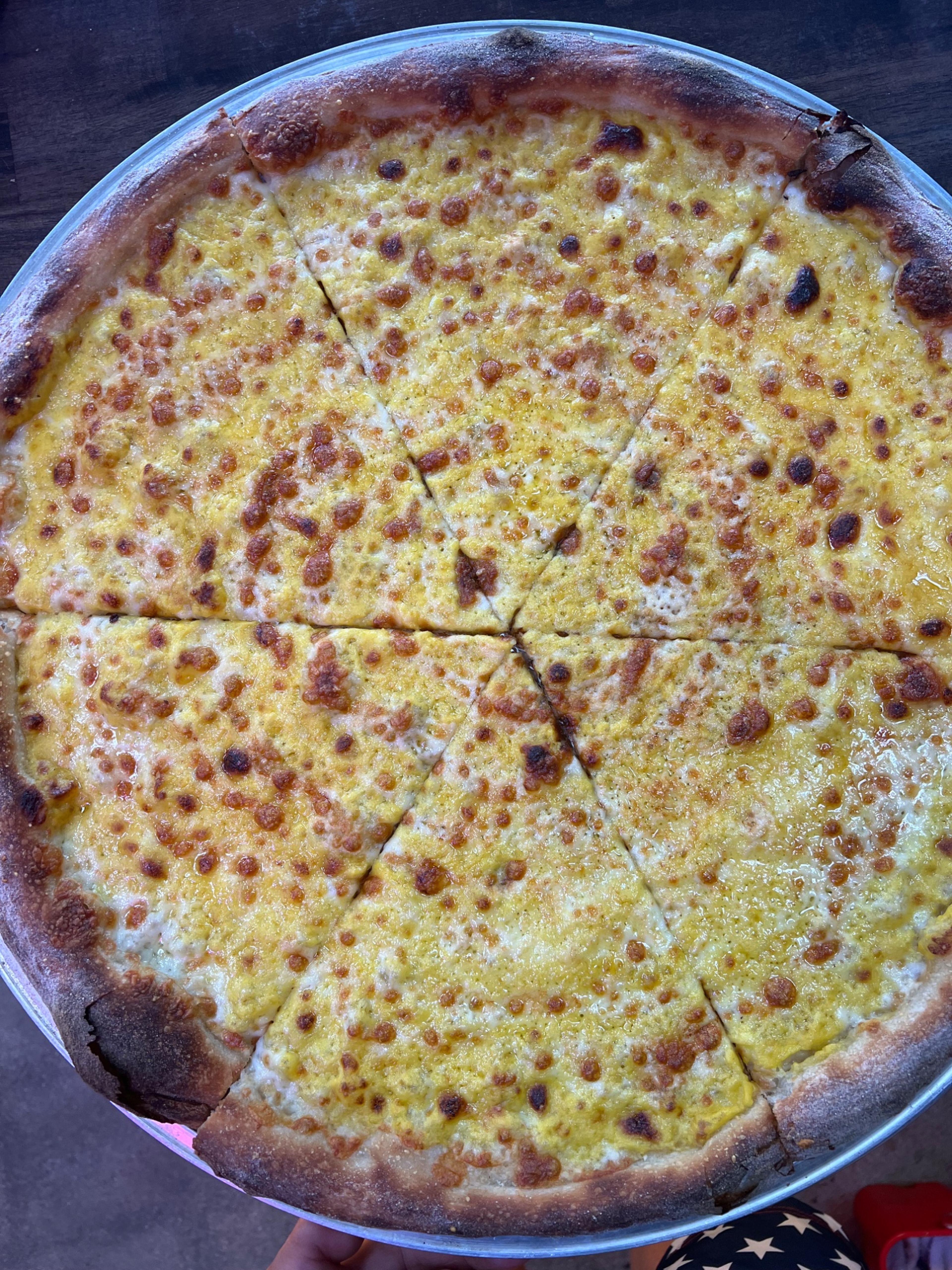 Dtown Pizzeria cheese pizza
