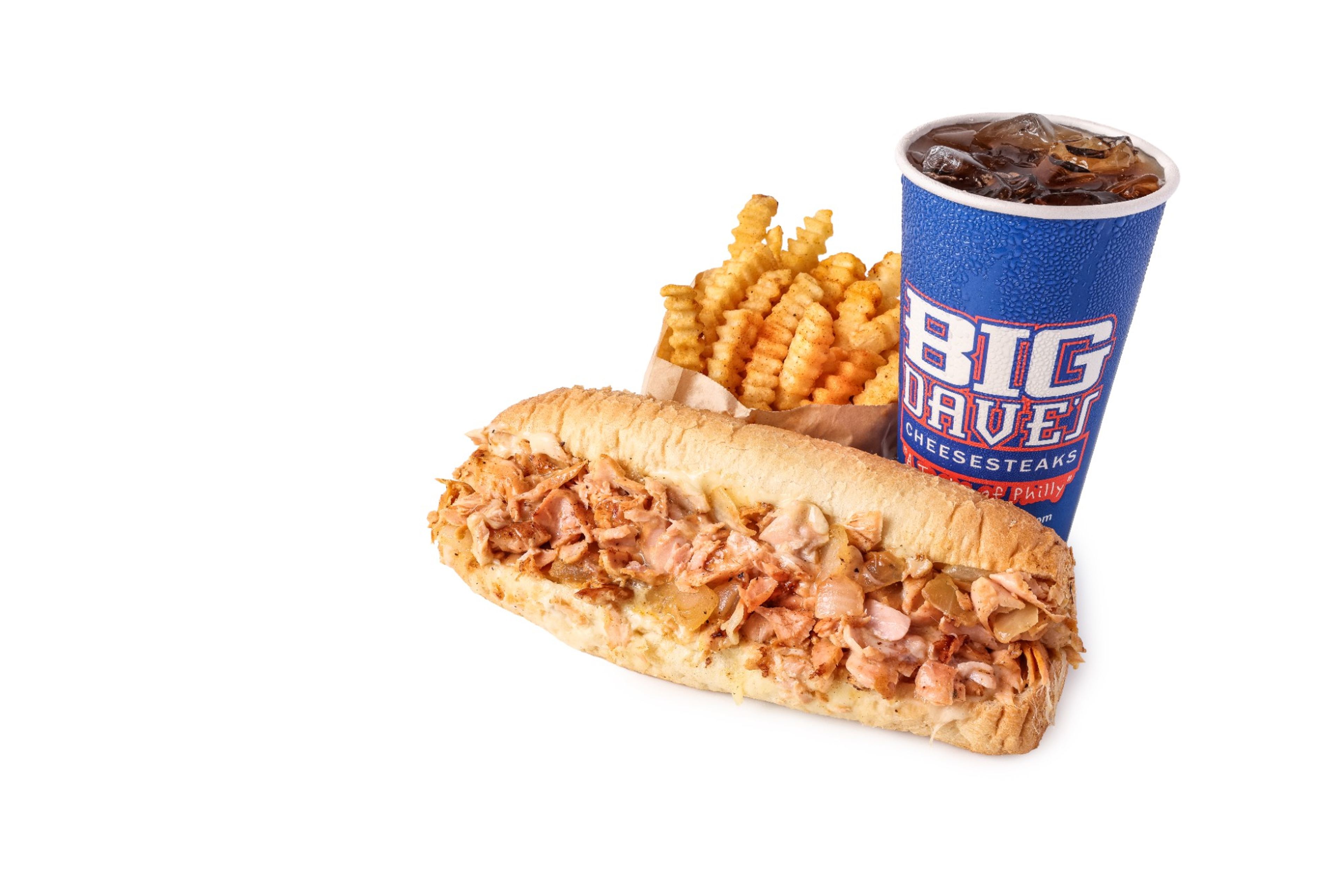 Big Dave's Salmon Cheesesteak
