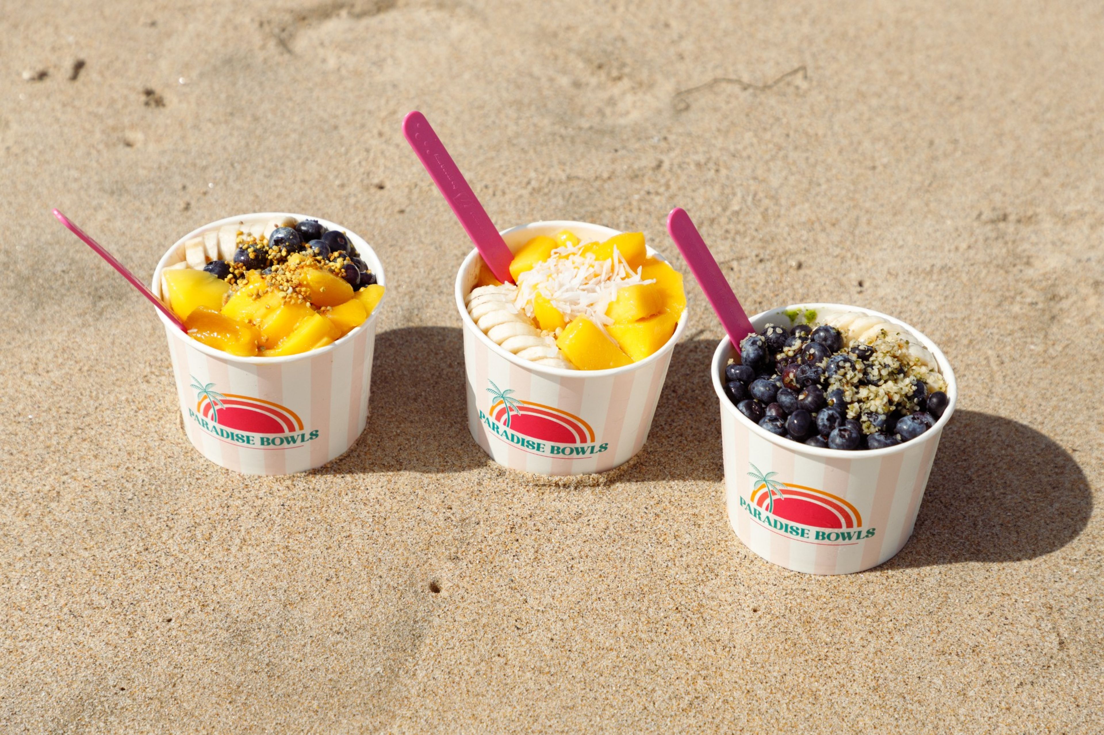 Paradise Bowls fresh açaí bowls