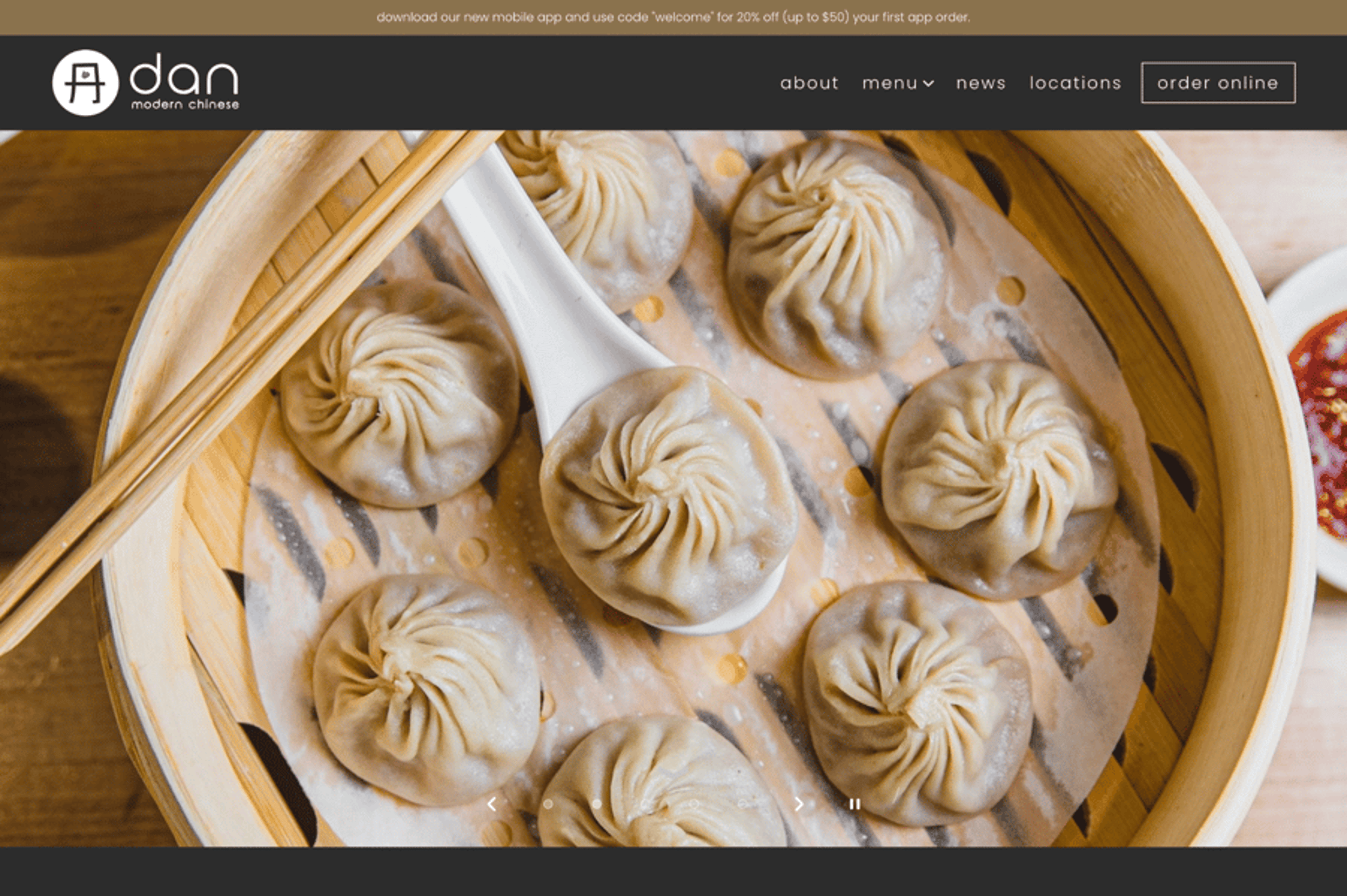 dan modern chinese website