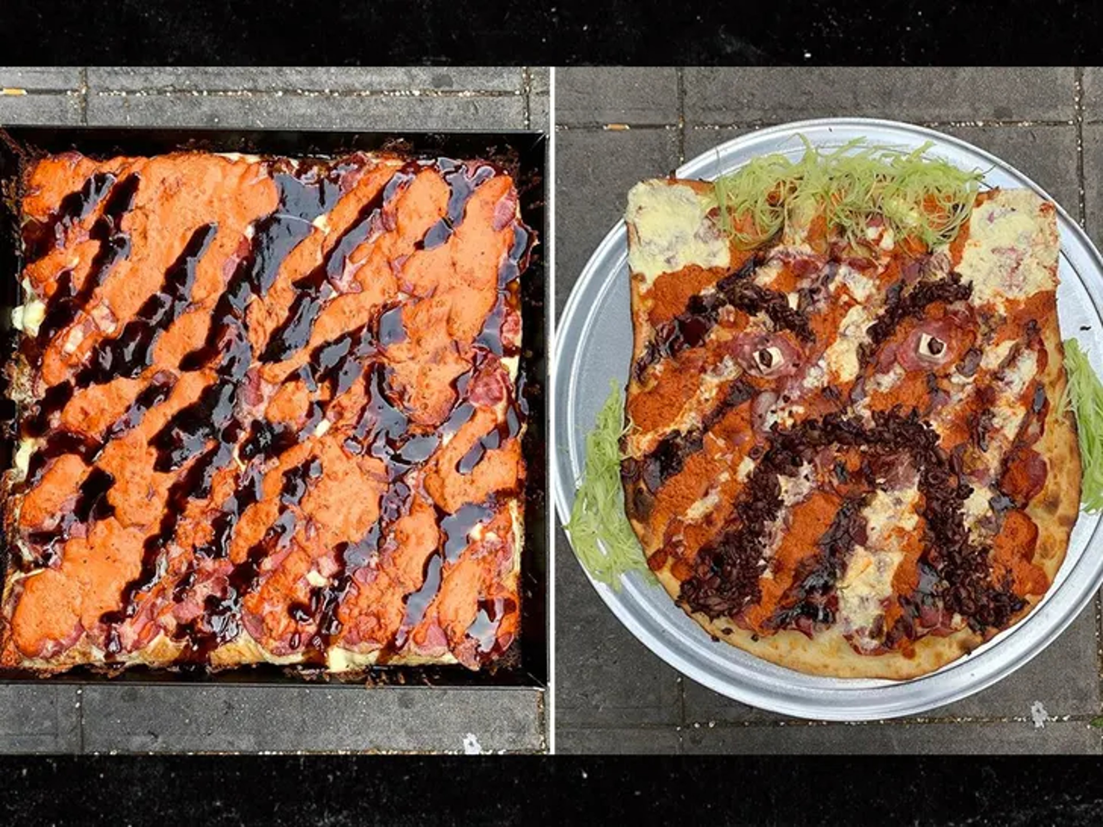 Dough Exotic pizza feature on TMZ