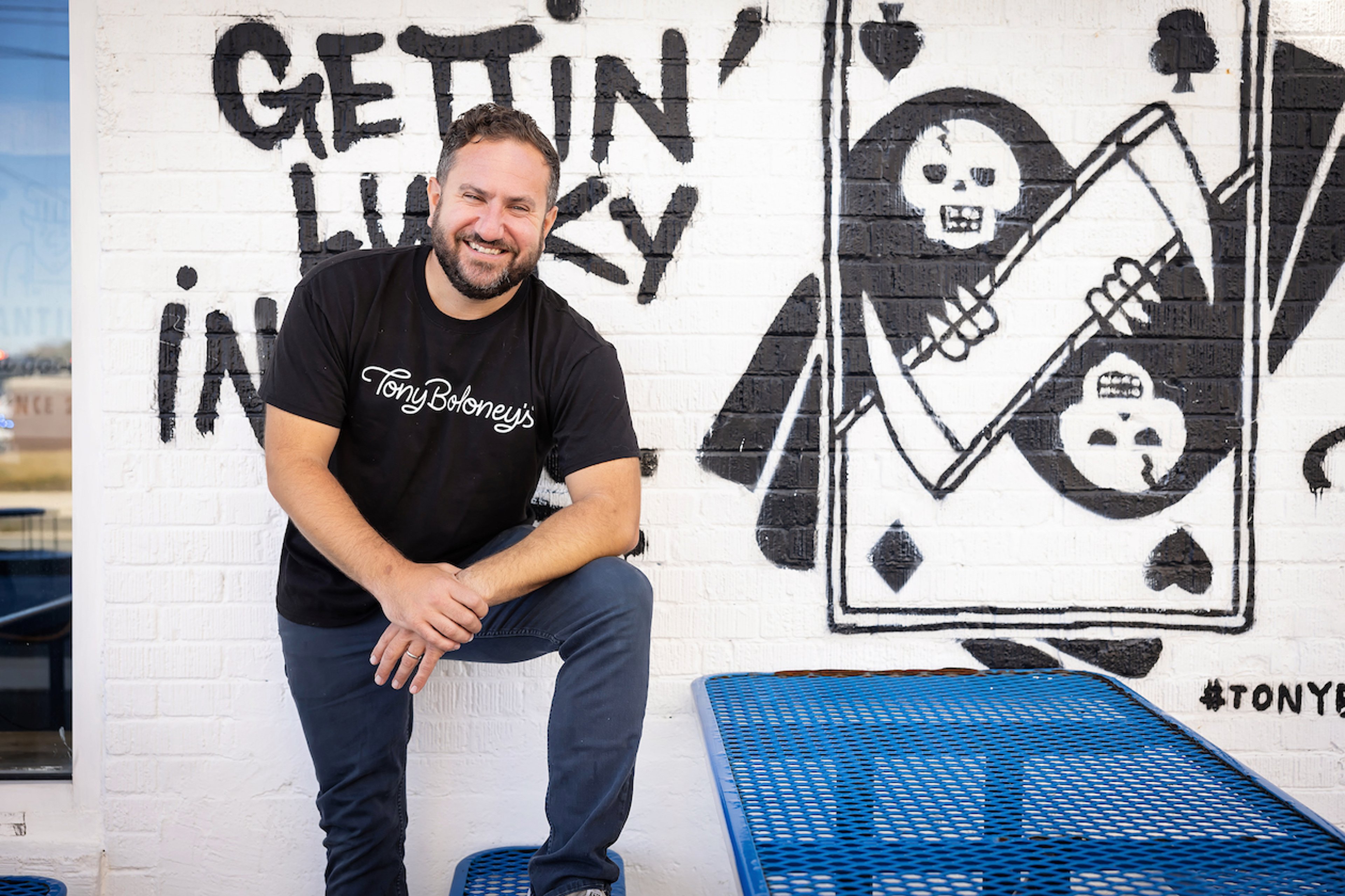 Mike Hauke, founder of Tony Boloney's