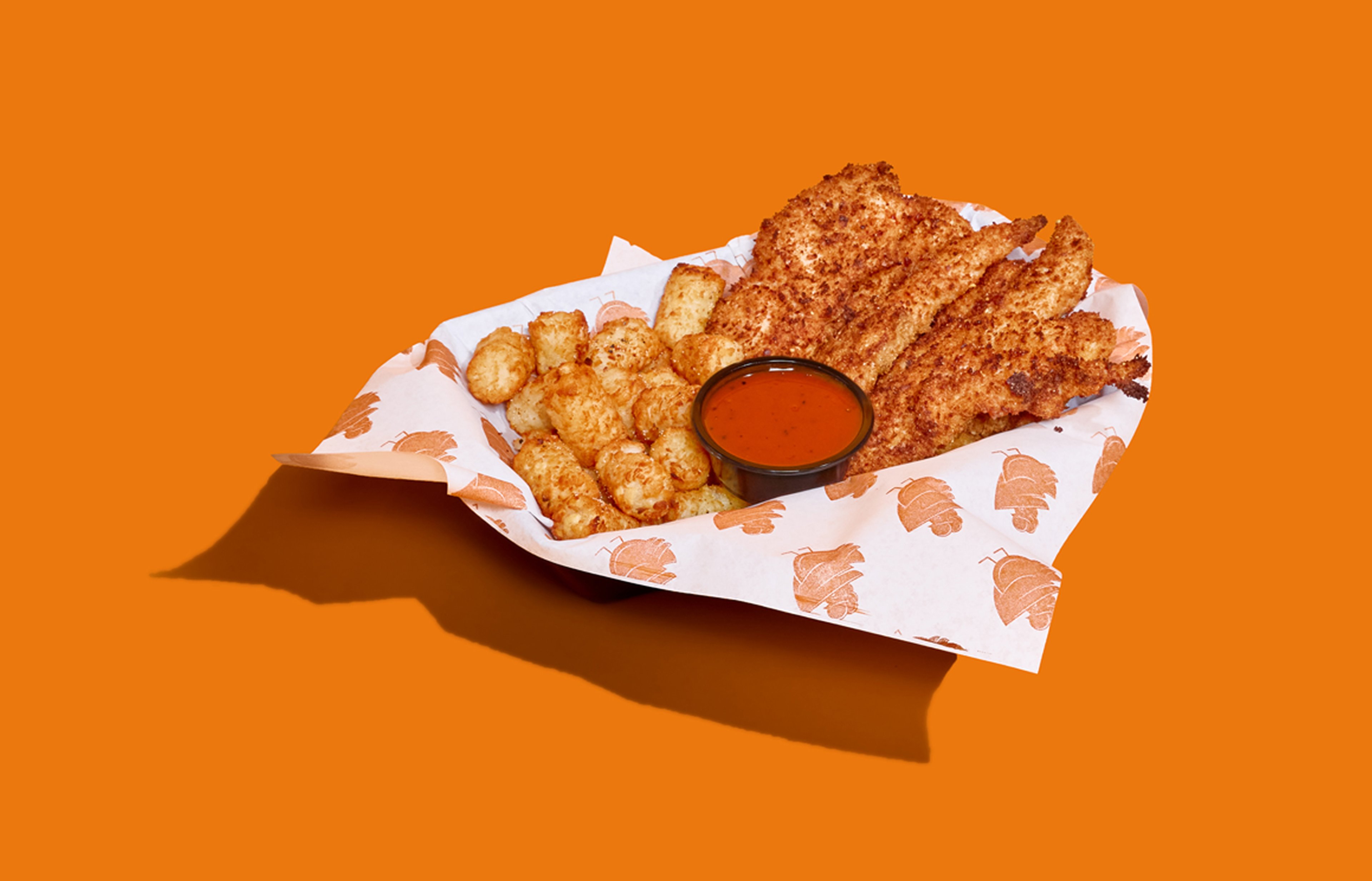 CHICKEN TENDERS meal from sneakybird