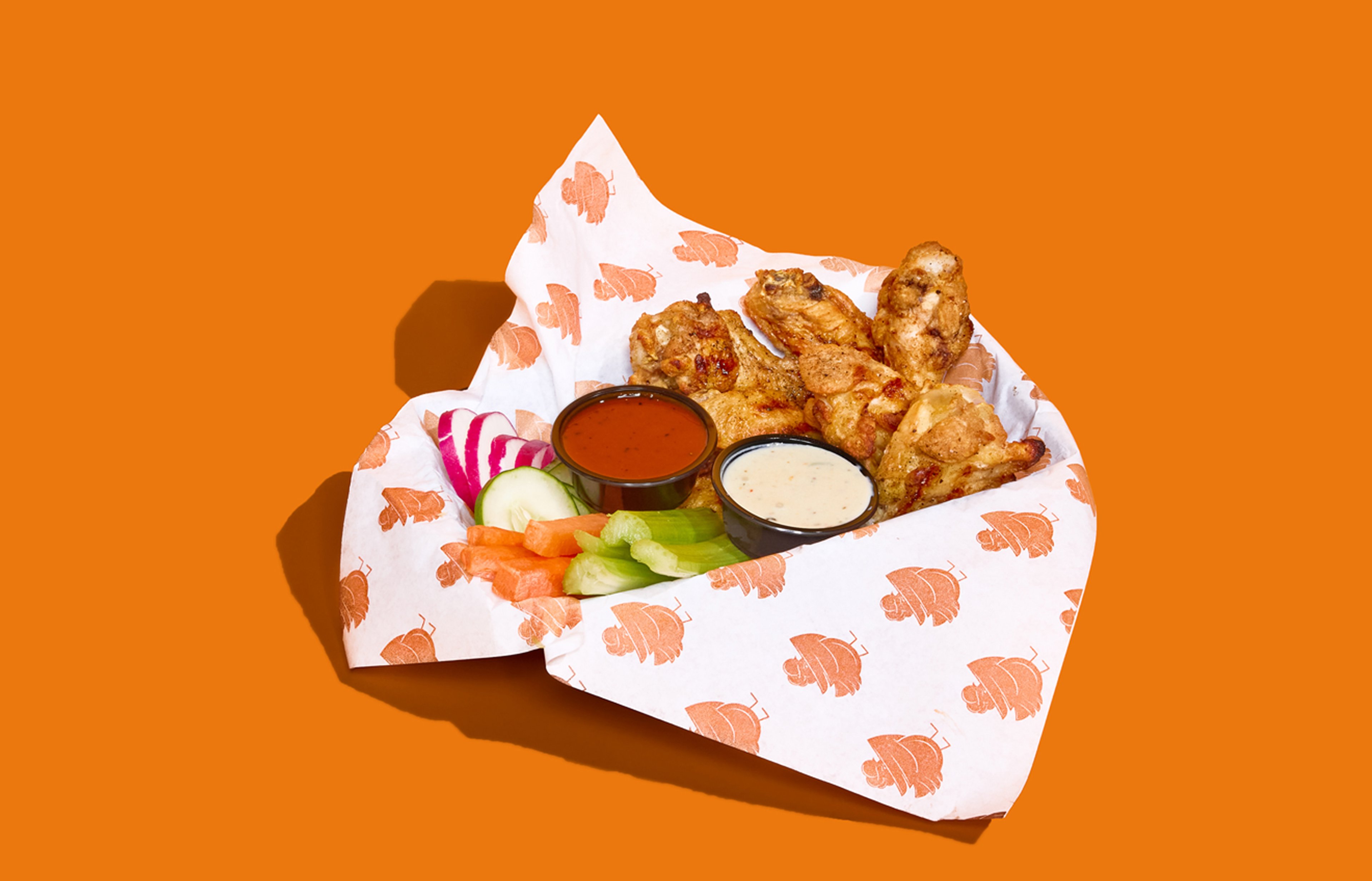 WINGS meal from sneakybird