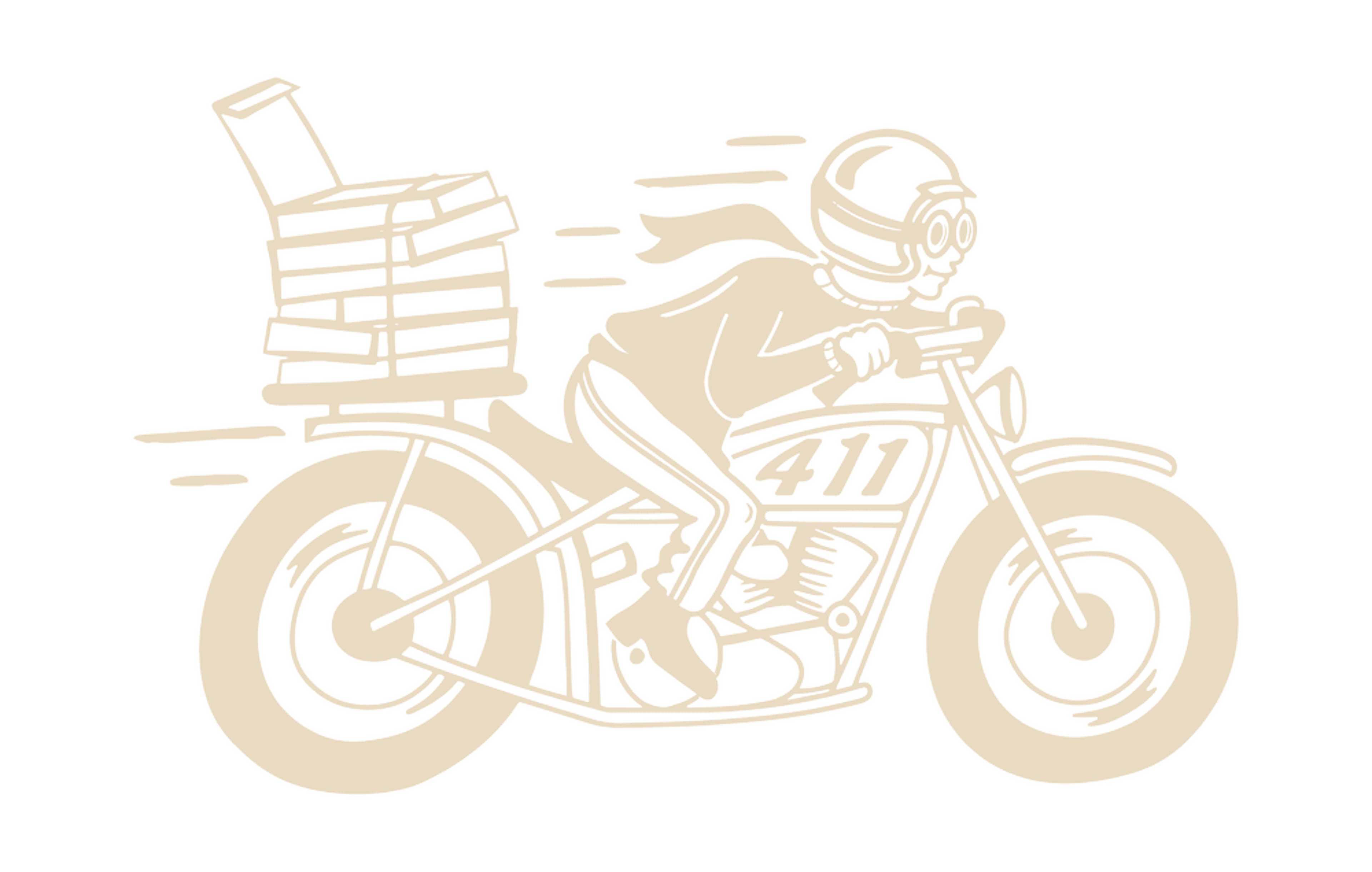 Biker, Cream