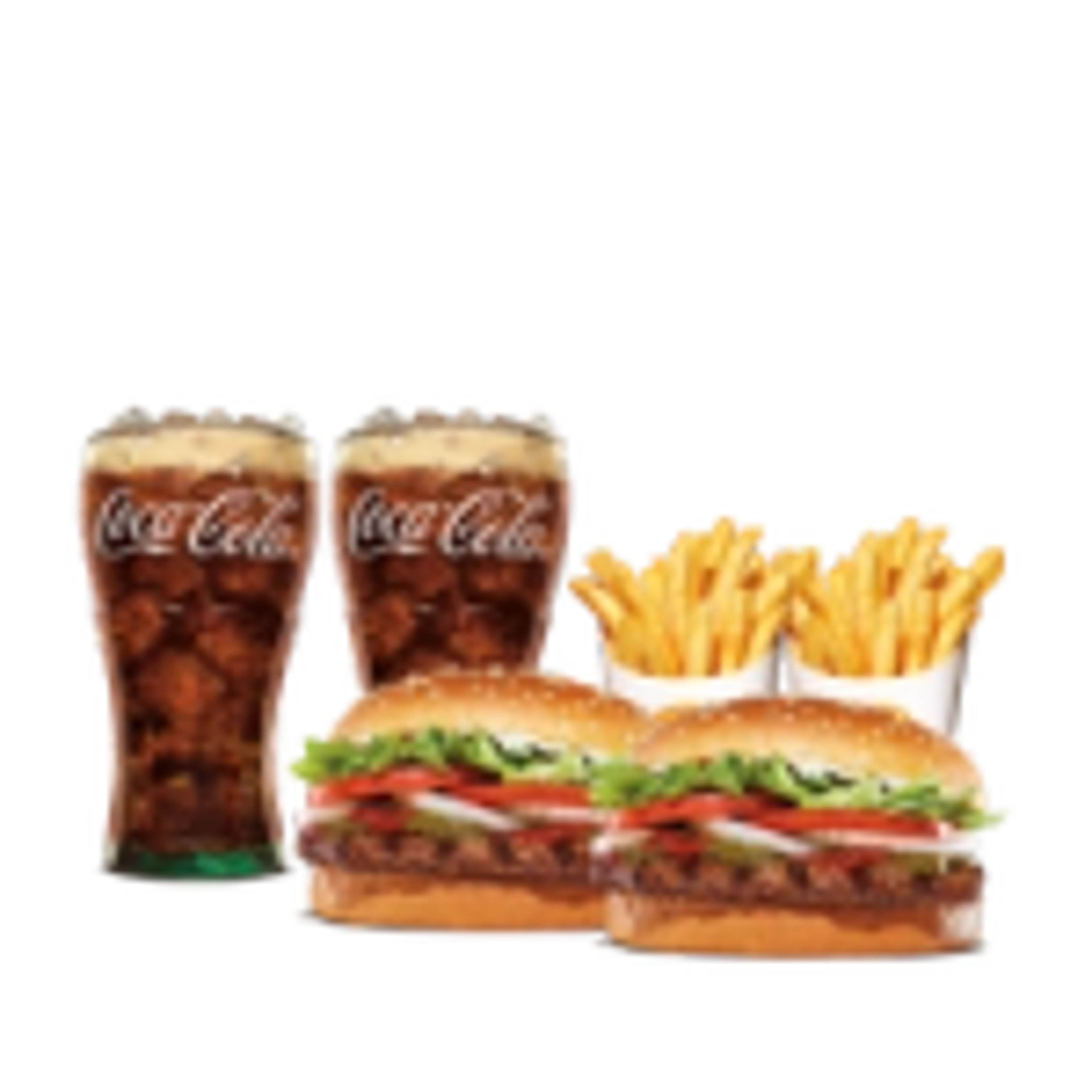 $17.99 - Whopper Meal for Two
