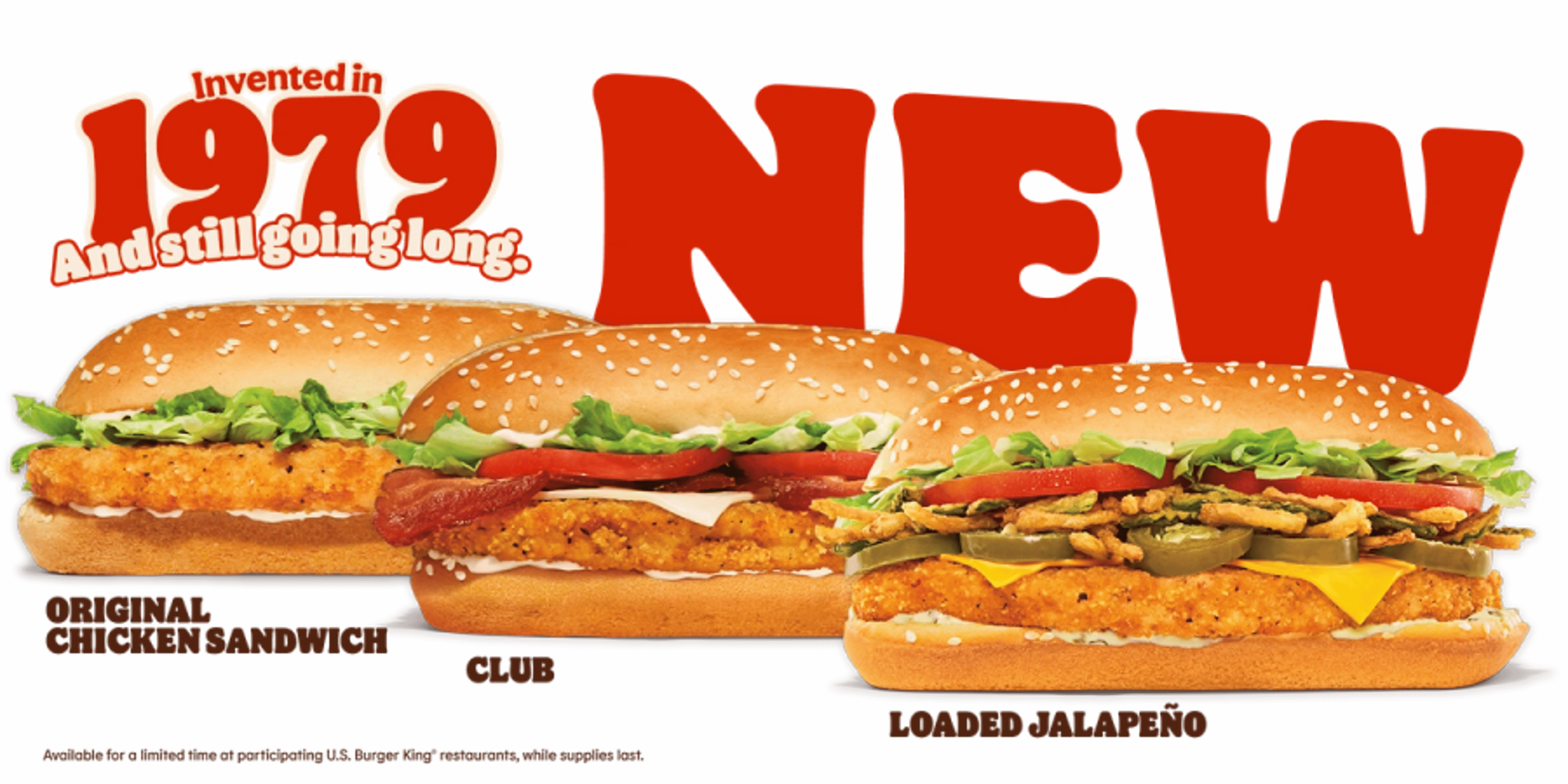 At participating U.S. Burger King® restaurants, while supplies last.