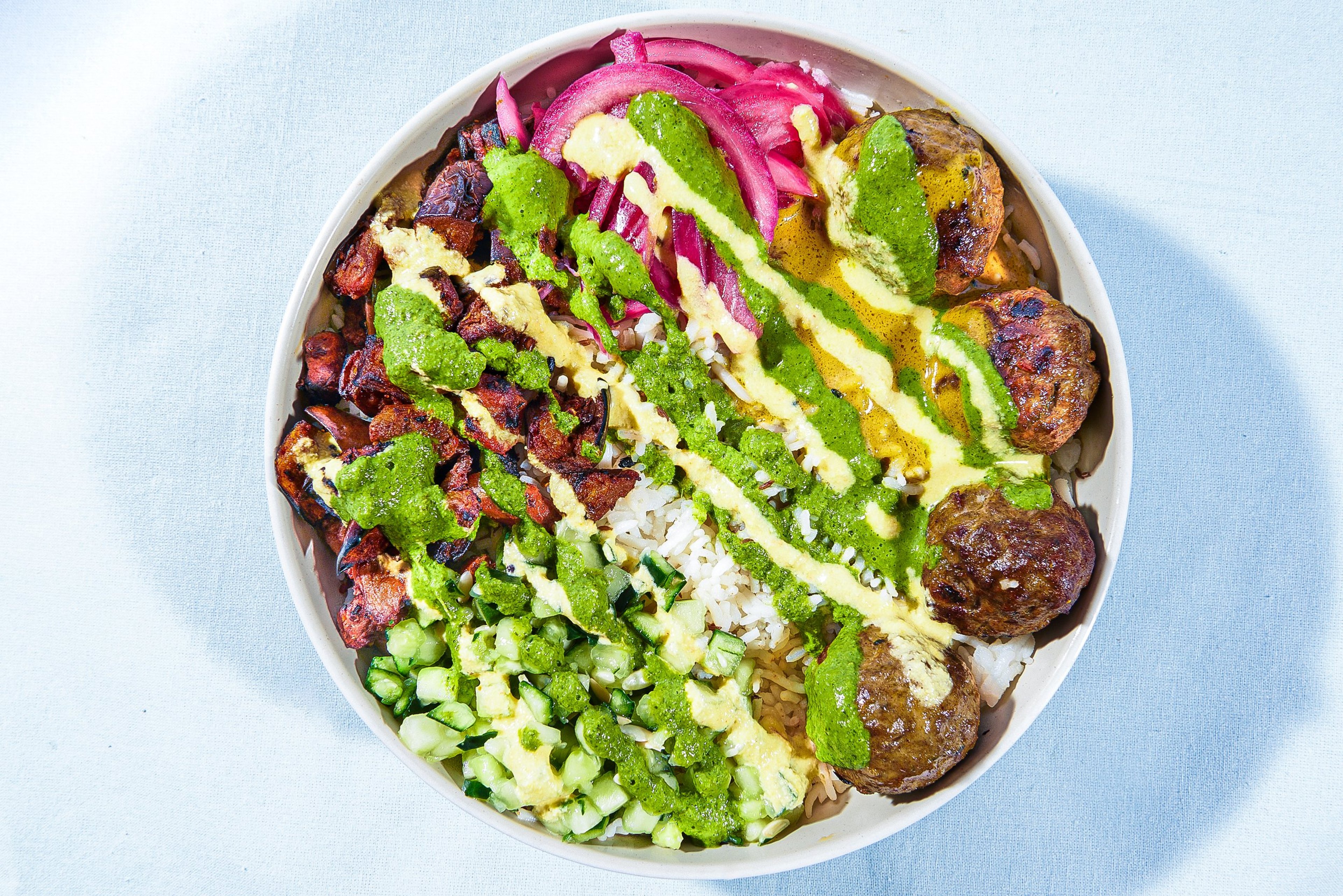 lamb kebab Bowl