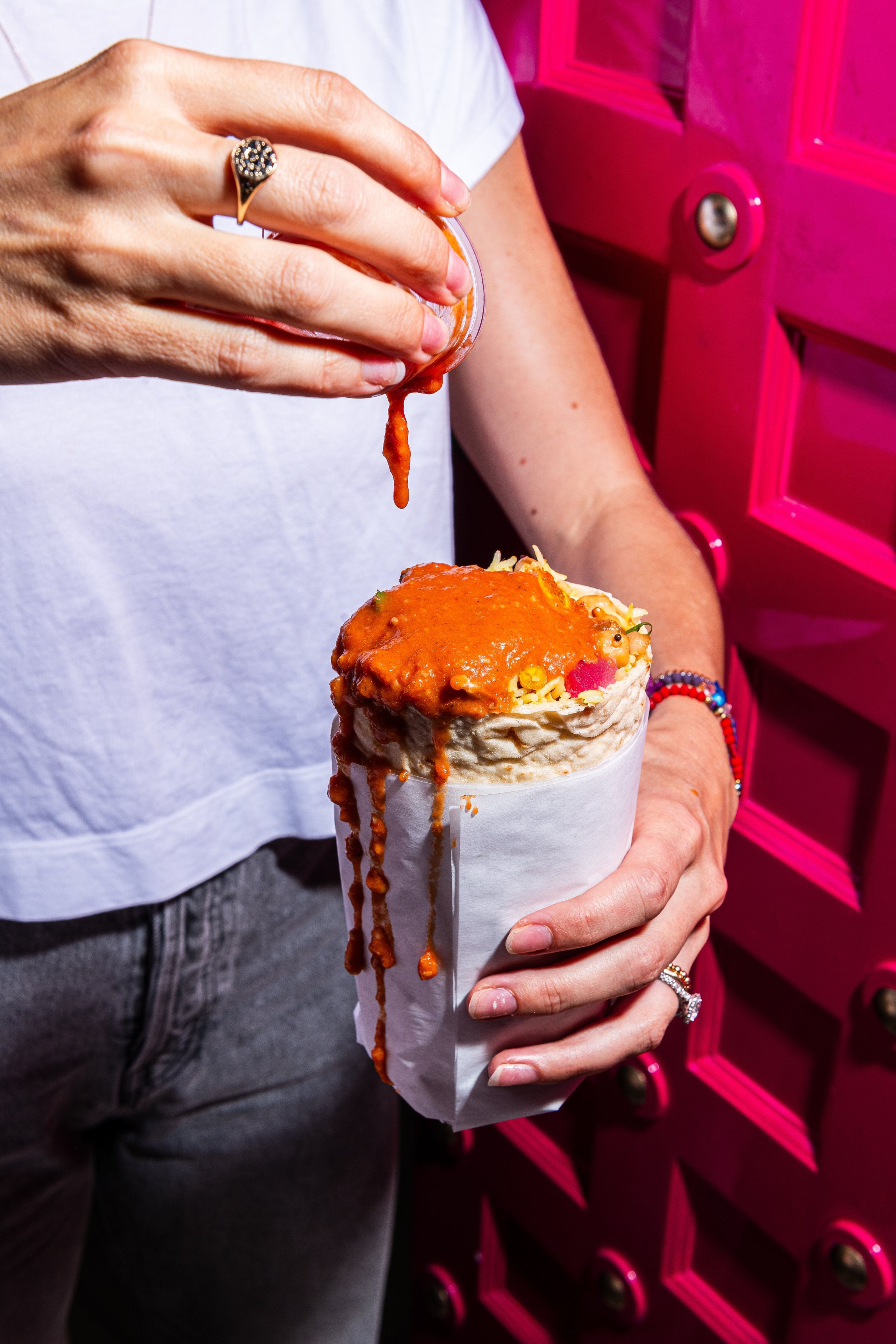 Butter Chicken Burrito