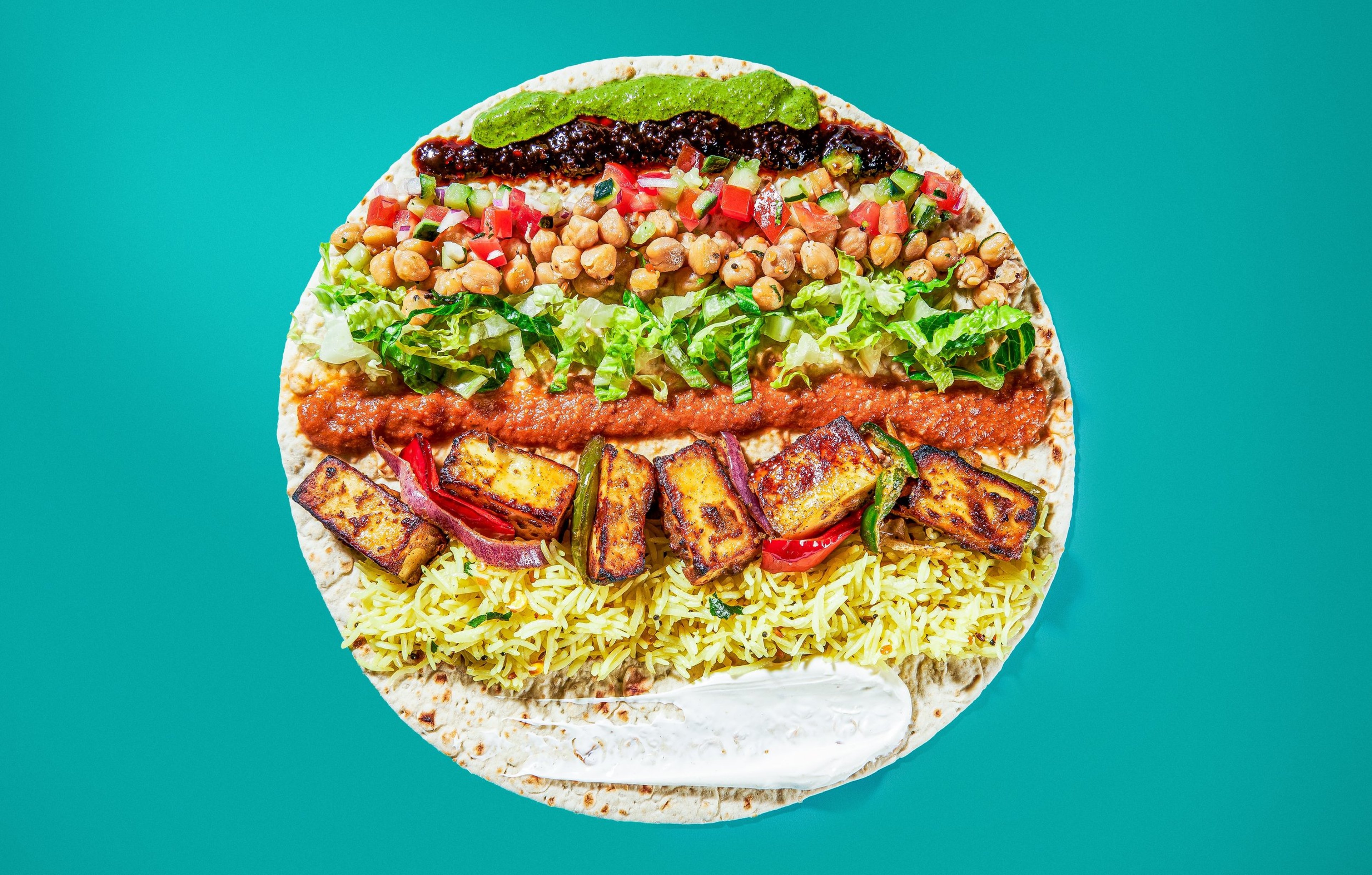 Tandoori paneer Burrito