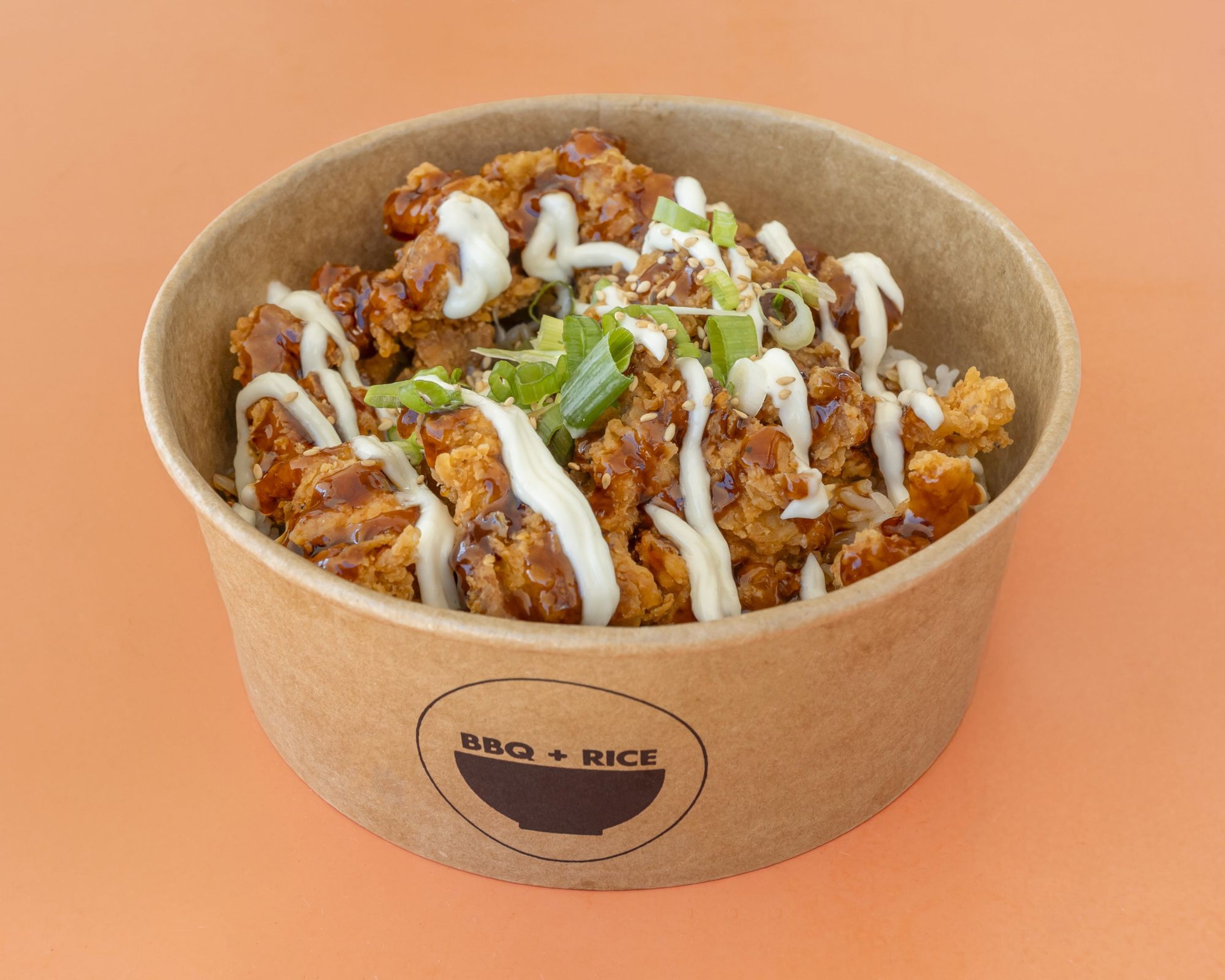 Soy Garlic Fried Chicken Bowl
