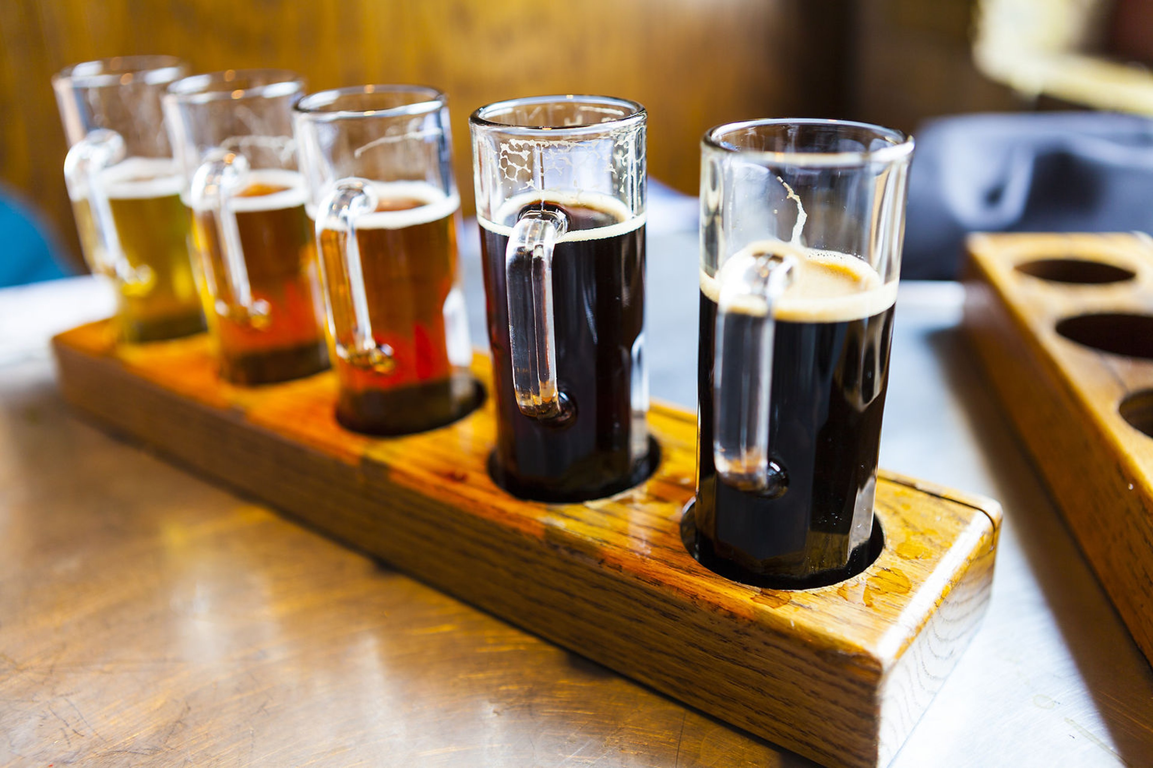 Pizza and drinks pairings at The Ria Pizzeria