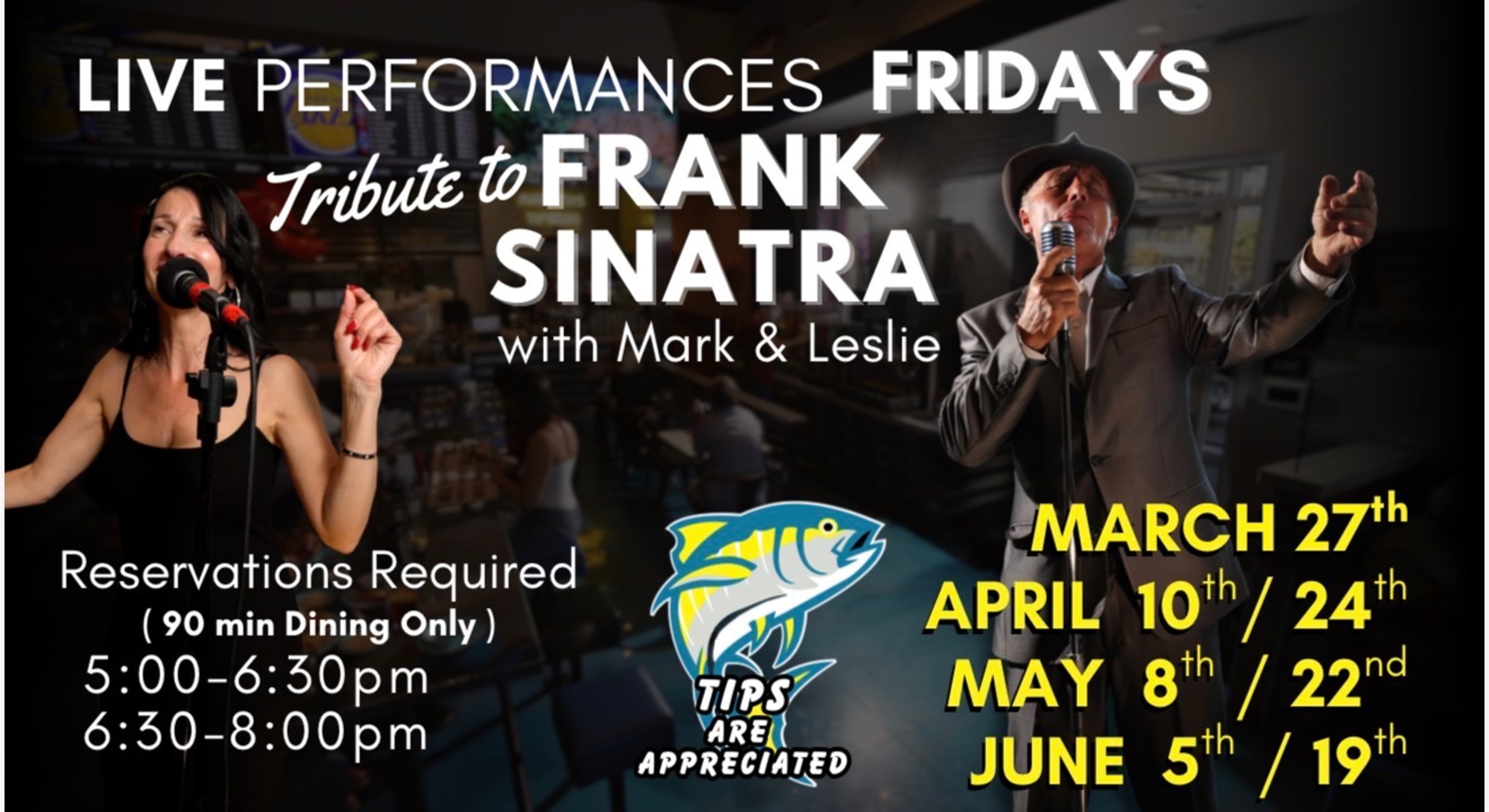 Friday entertainment at Simply Fish Seafood