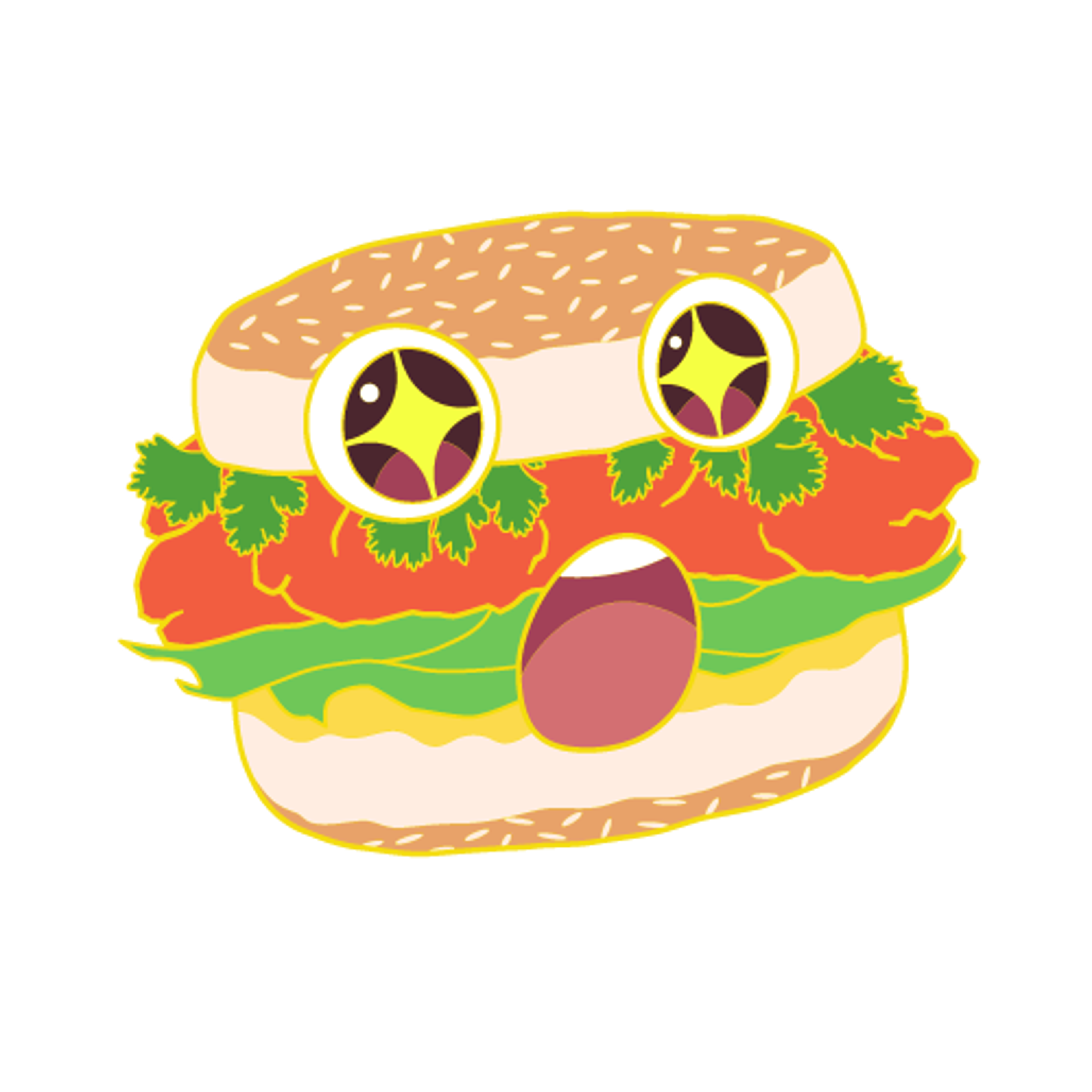 Ok's Deli sandwich illustration