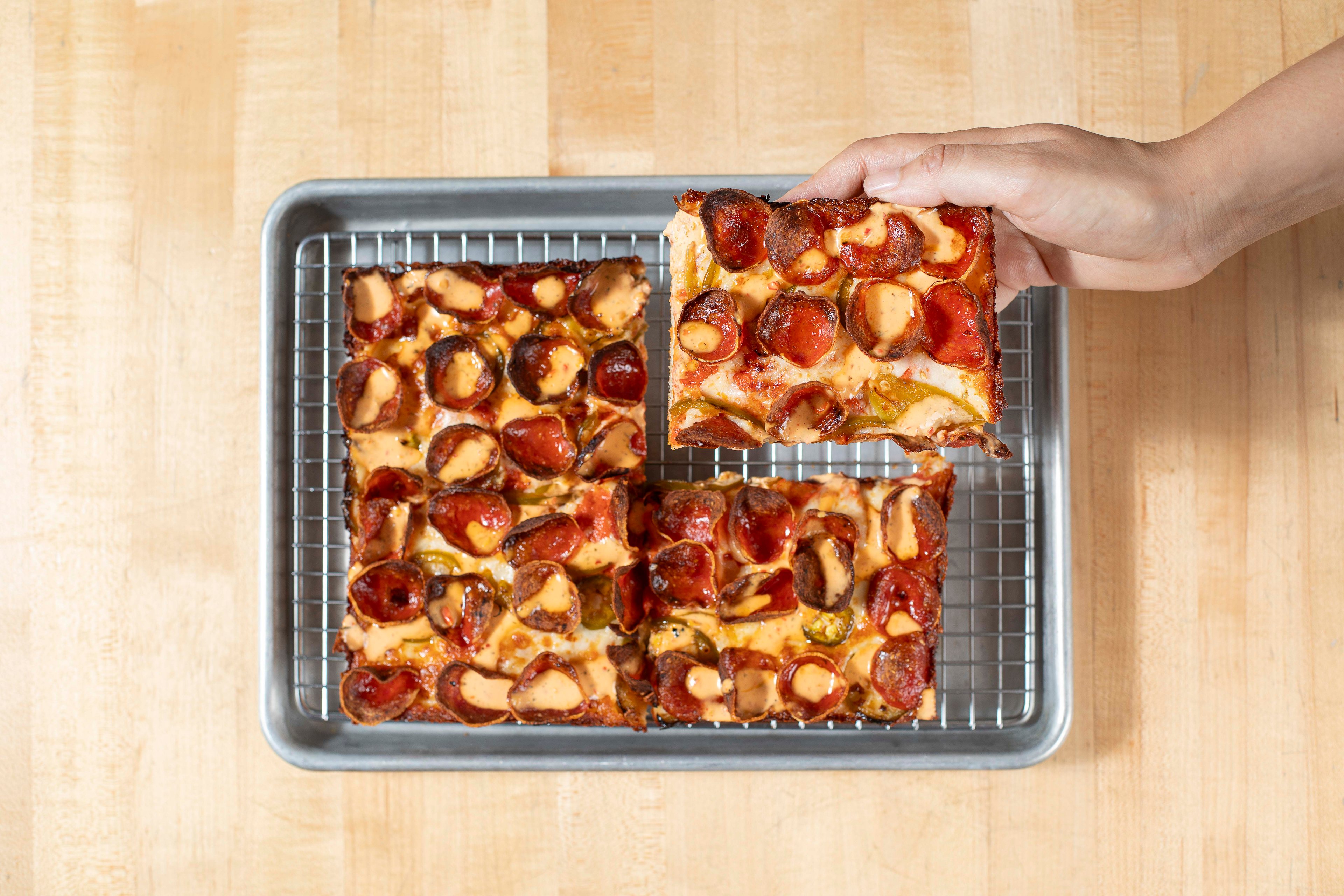 Square Pie Guys restaurant hero background