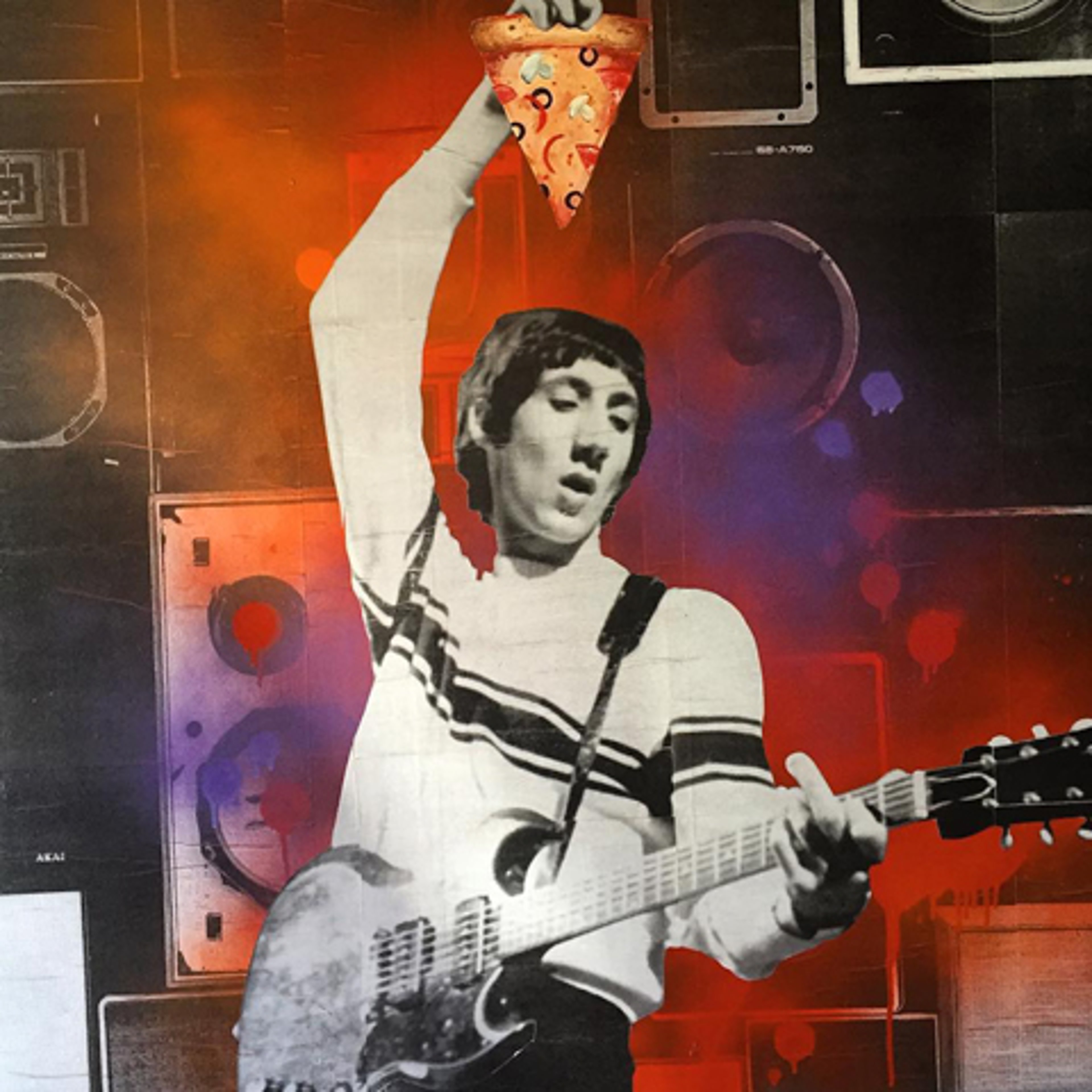 Garage Pizza rewards program background