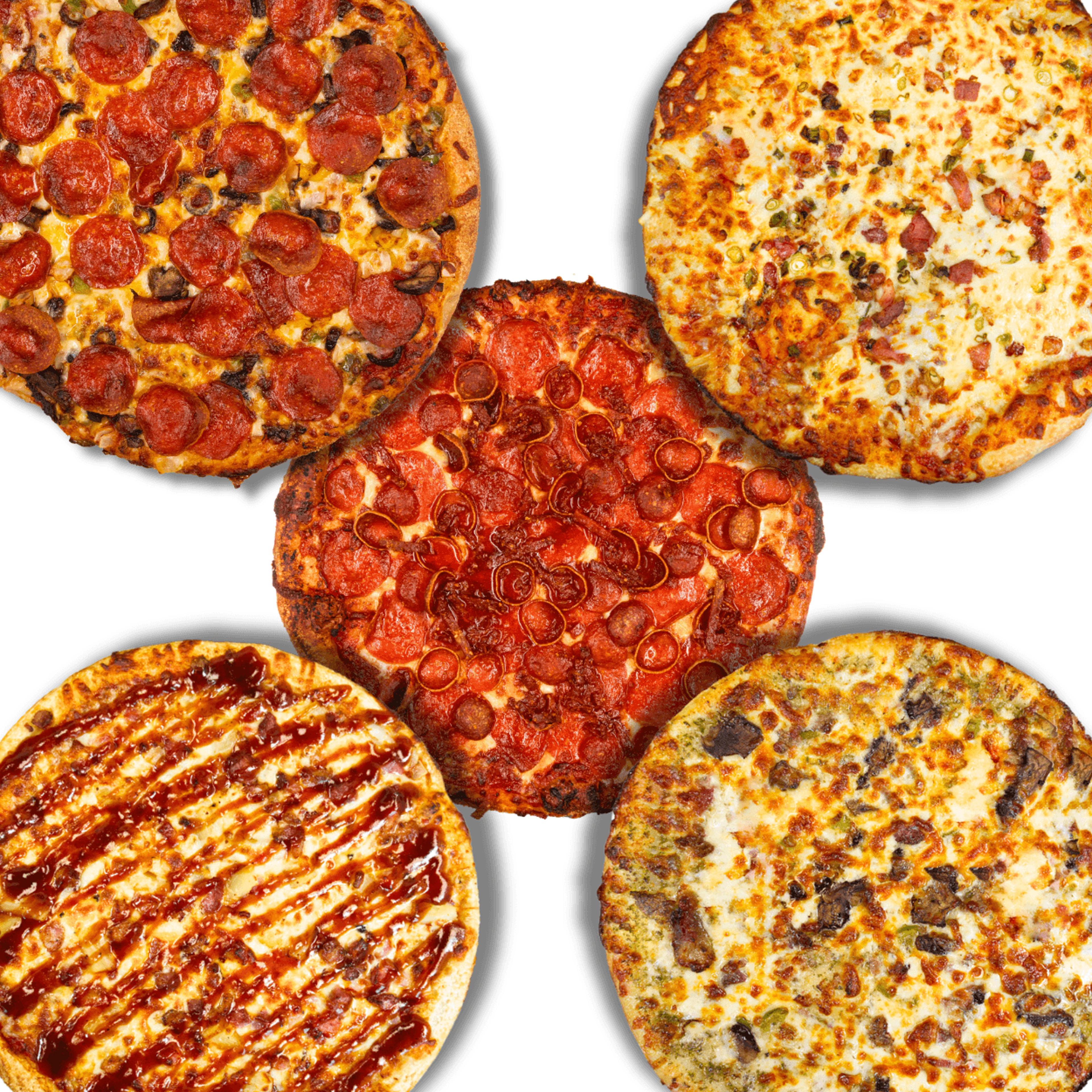 DeCheco's catering pizzas