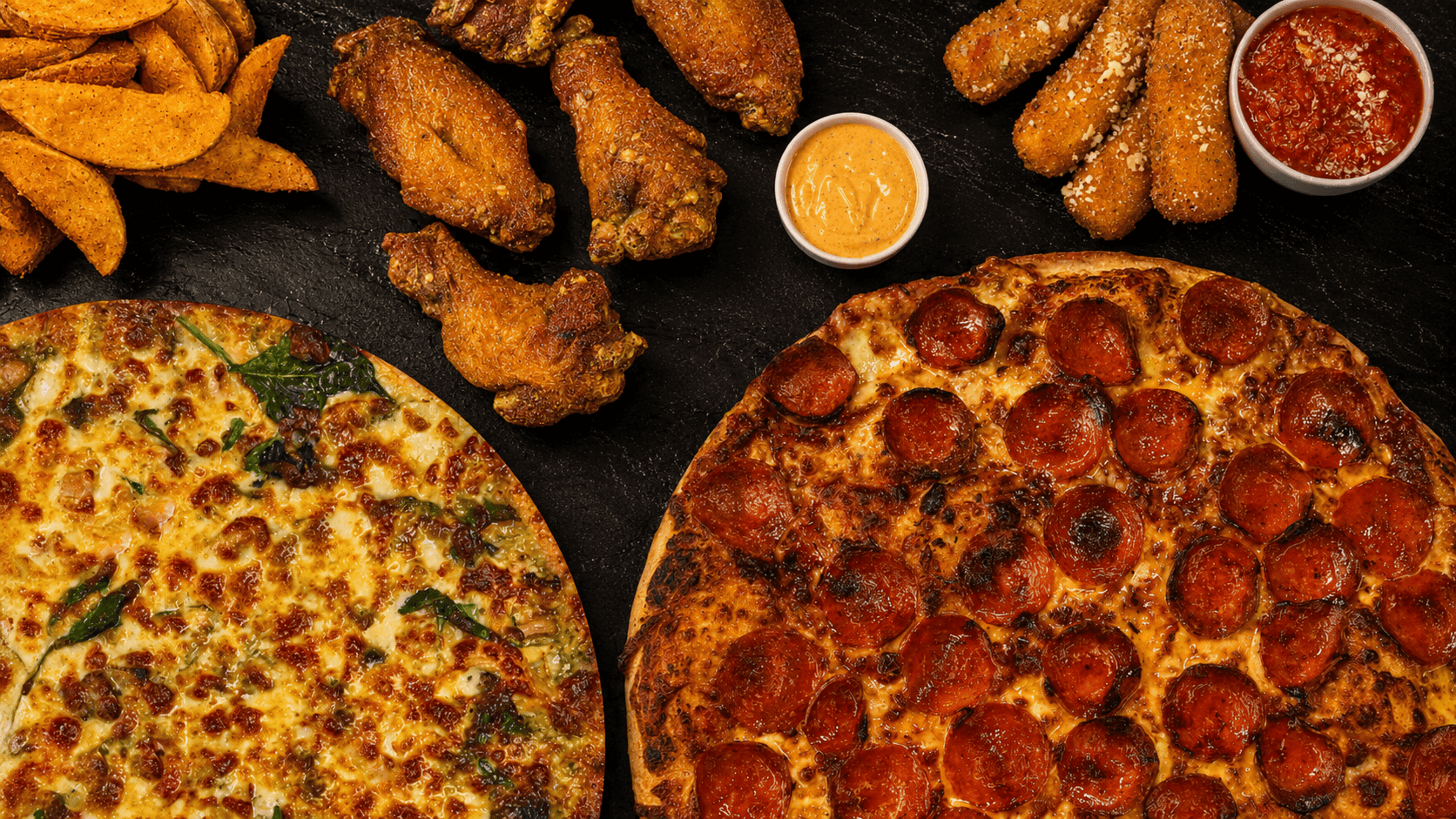 DeCheco's Pizzeria food at our ellet springfield shop