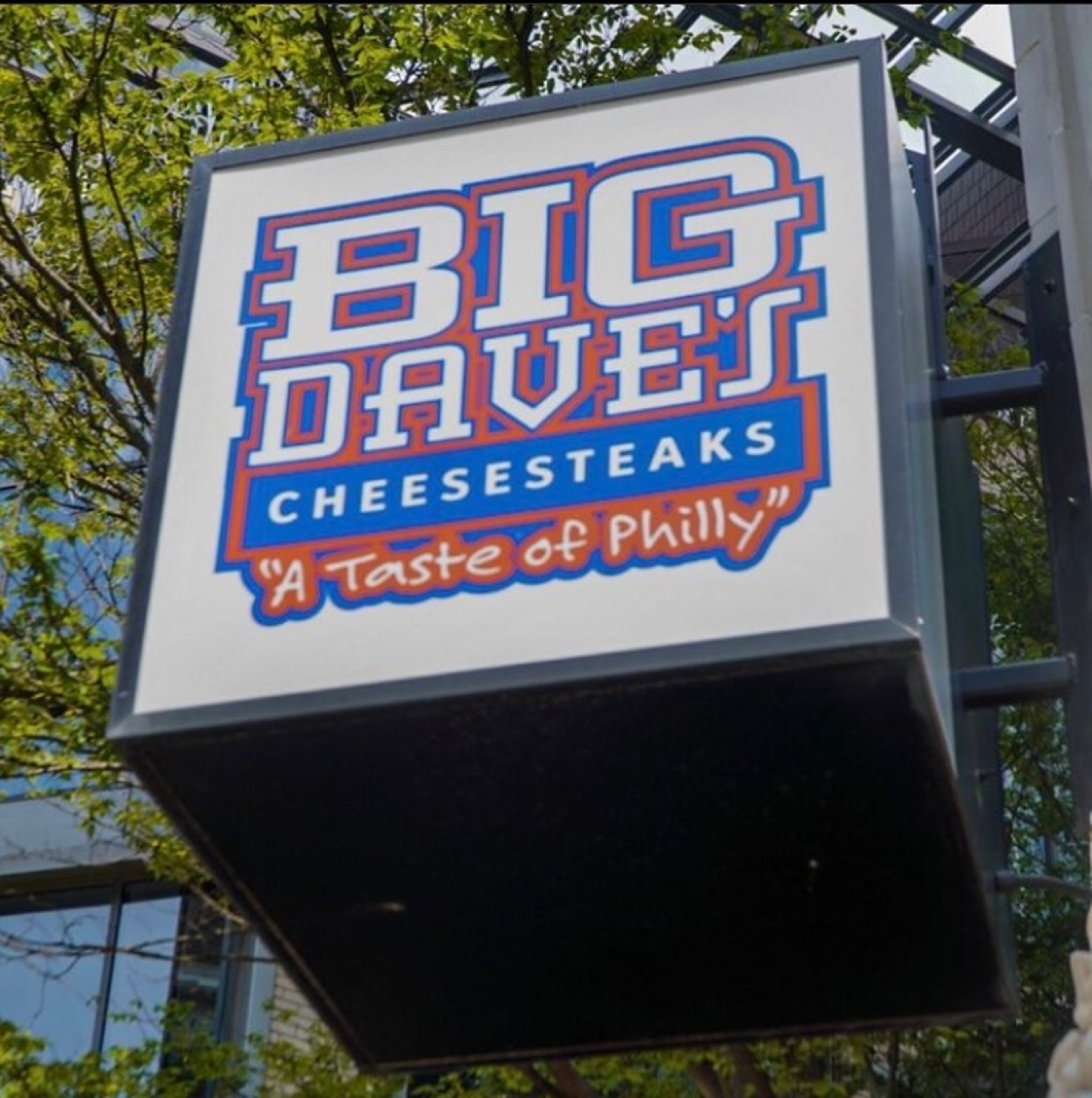 Big Dave's Cheesesteaks sign