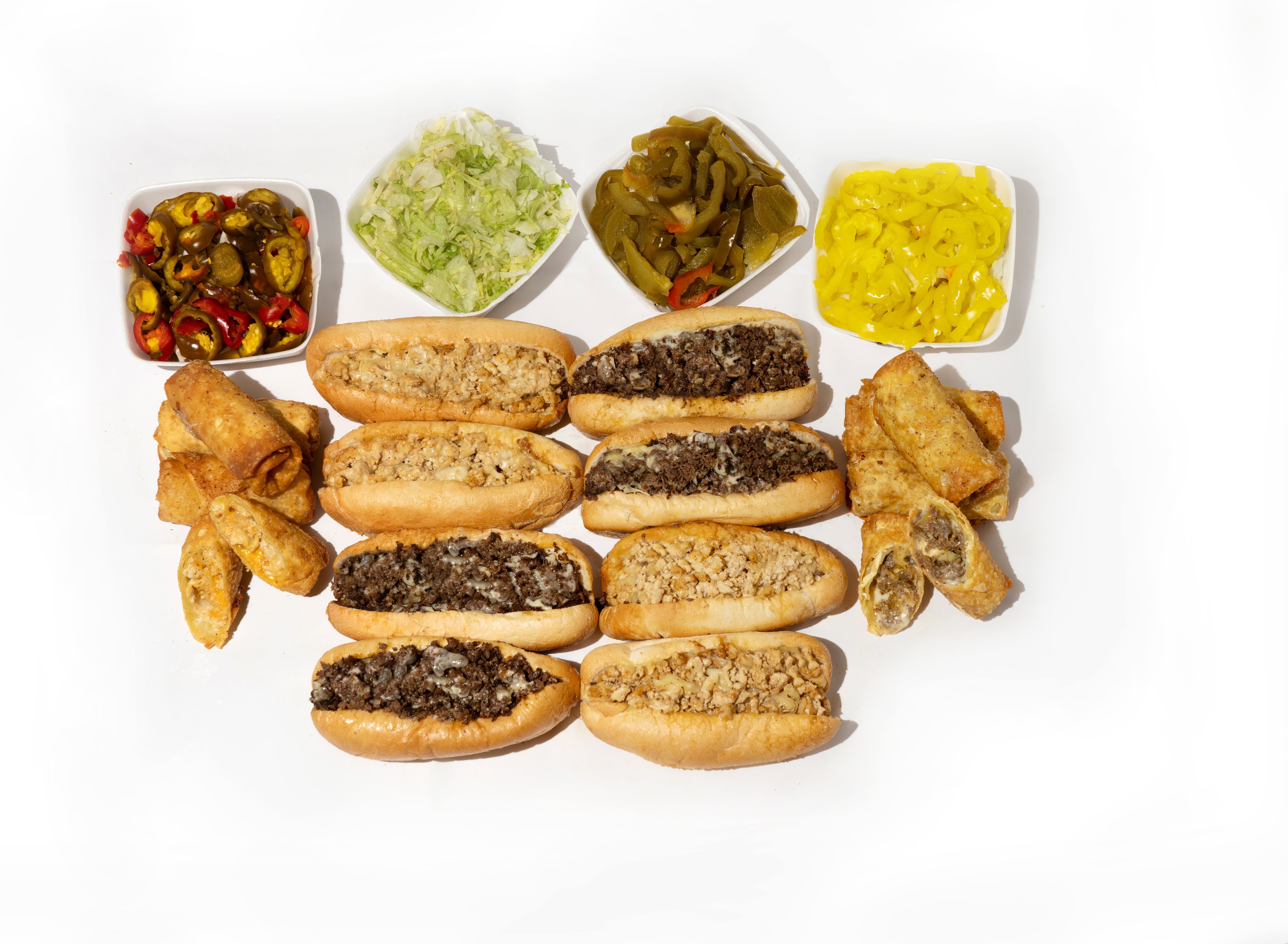 Big Dave's Cheesesteaks catering party platter