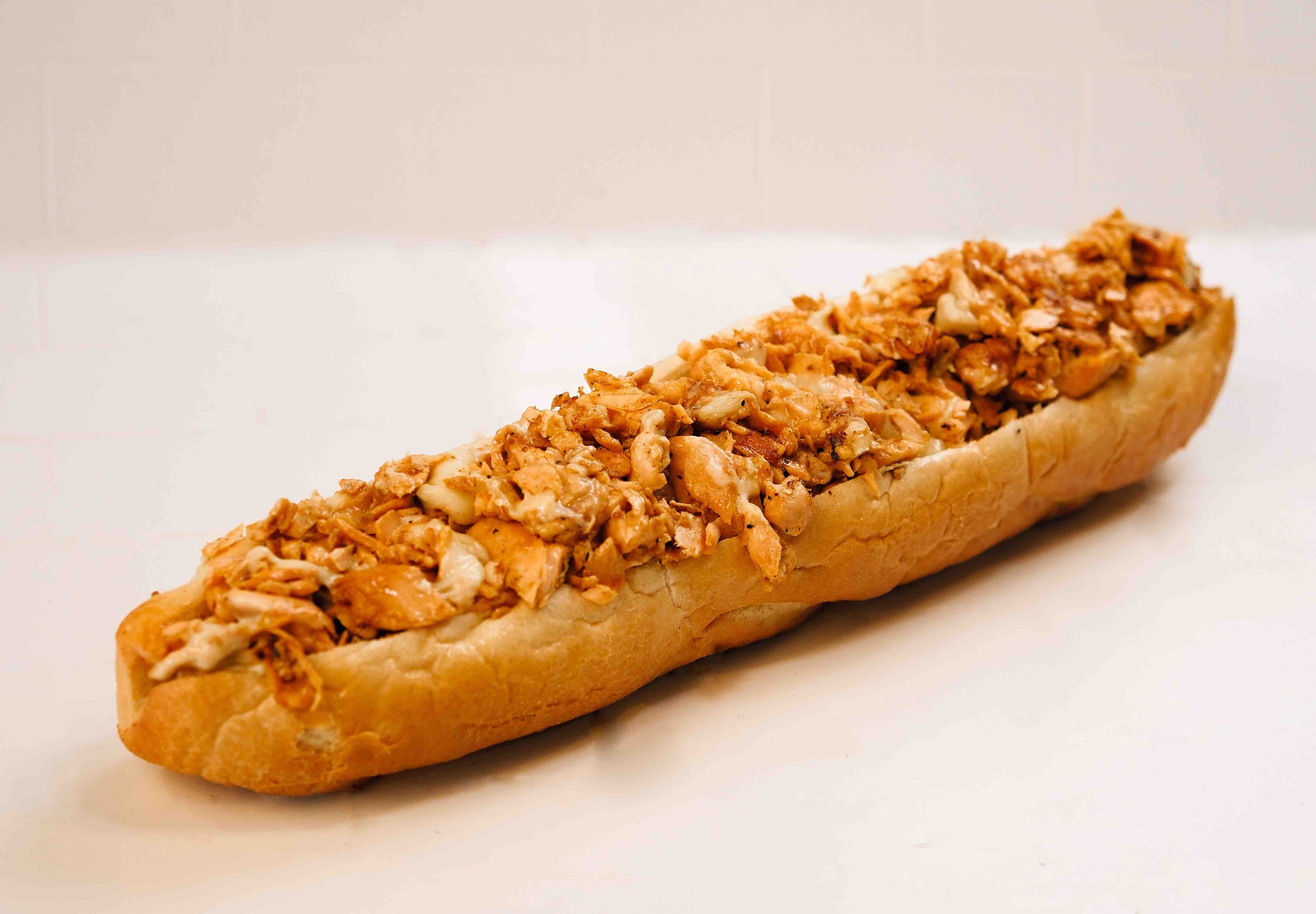 Big Dave Salmon Cheesesteak