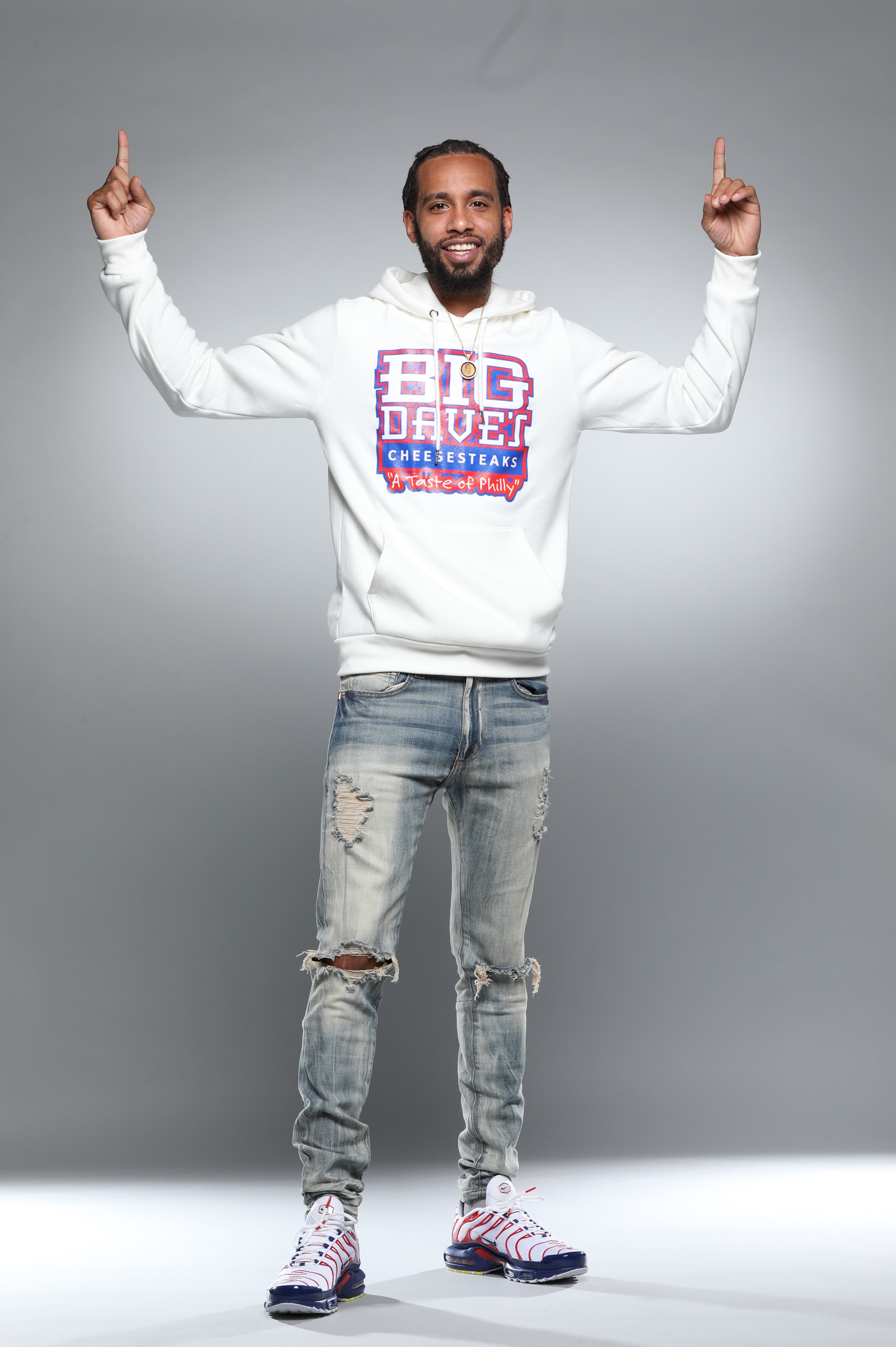 Derrick Hayes, founder of Big Dave's Cheesesteaks, photo by Drea Nicole Photography
