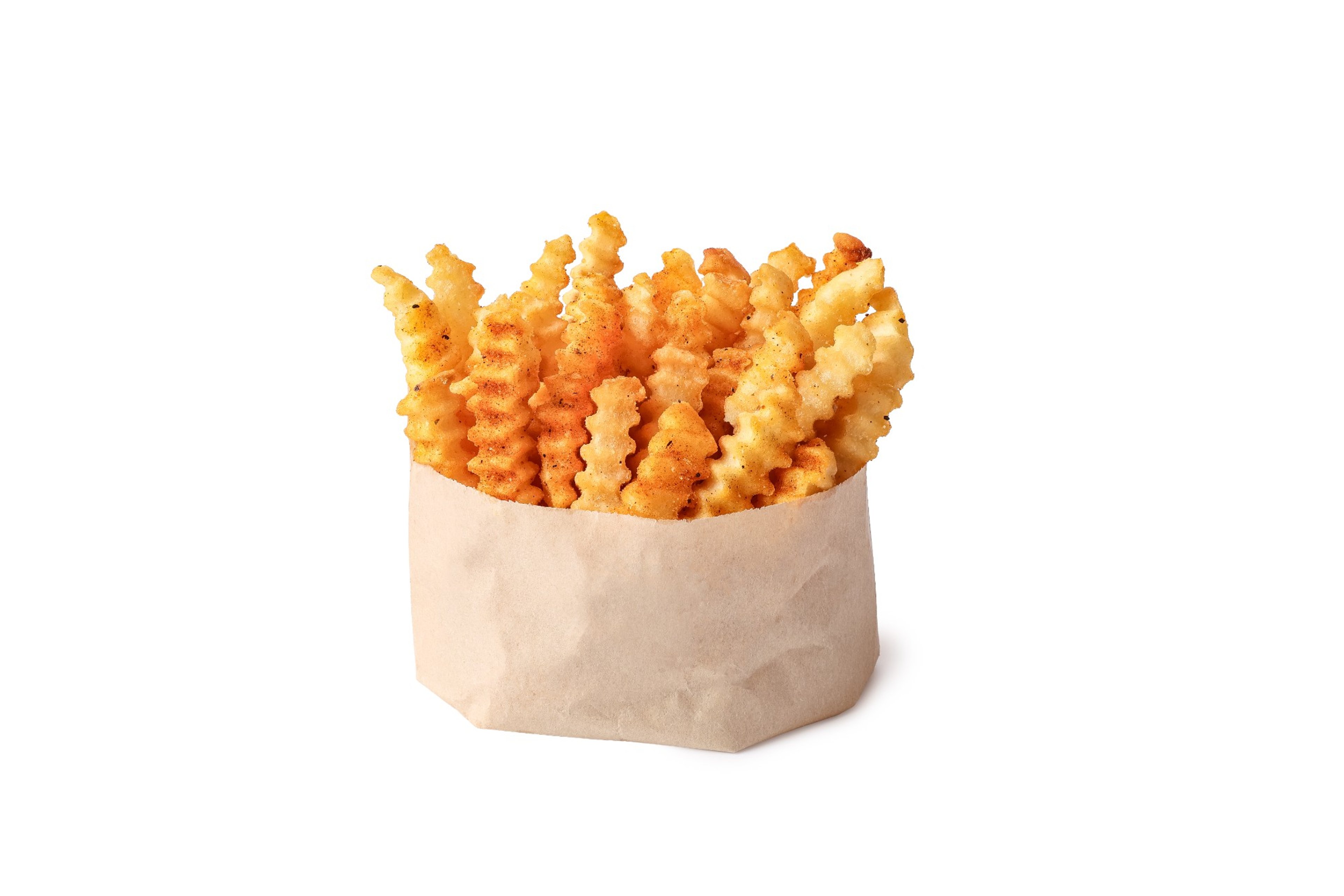 A bag of Big Dave's seasoned crinkle-cut Philly fries
