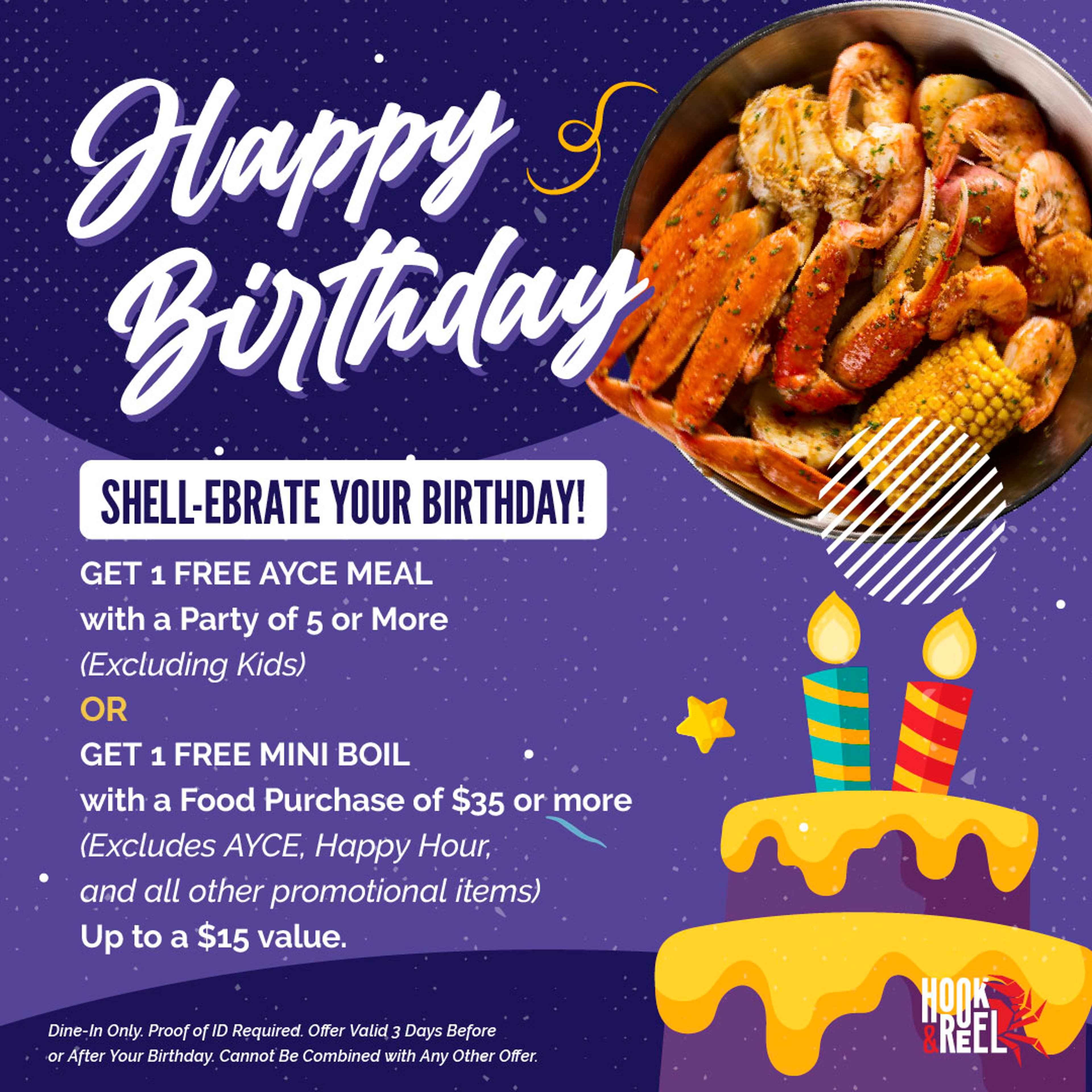 Birthday promotion