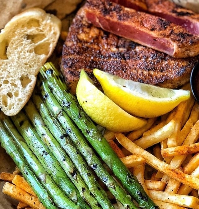 BLACKENED CAJUN AHI (rare)