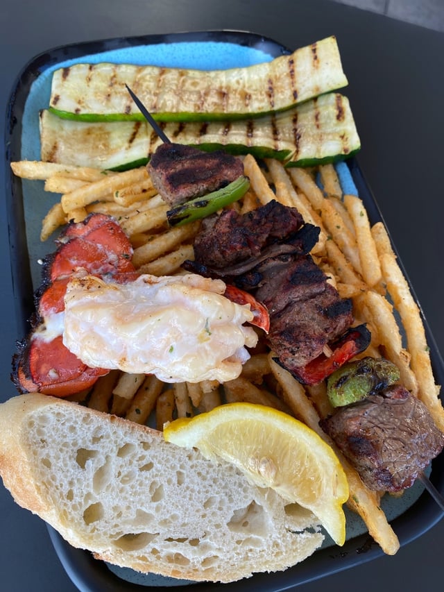 4oz MAINE LOBSTER & FILET MIGNON SKEWER