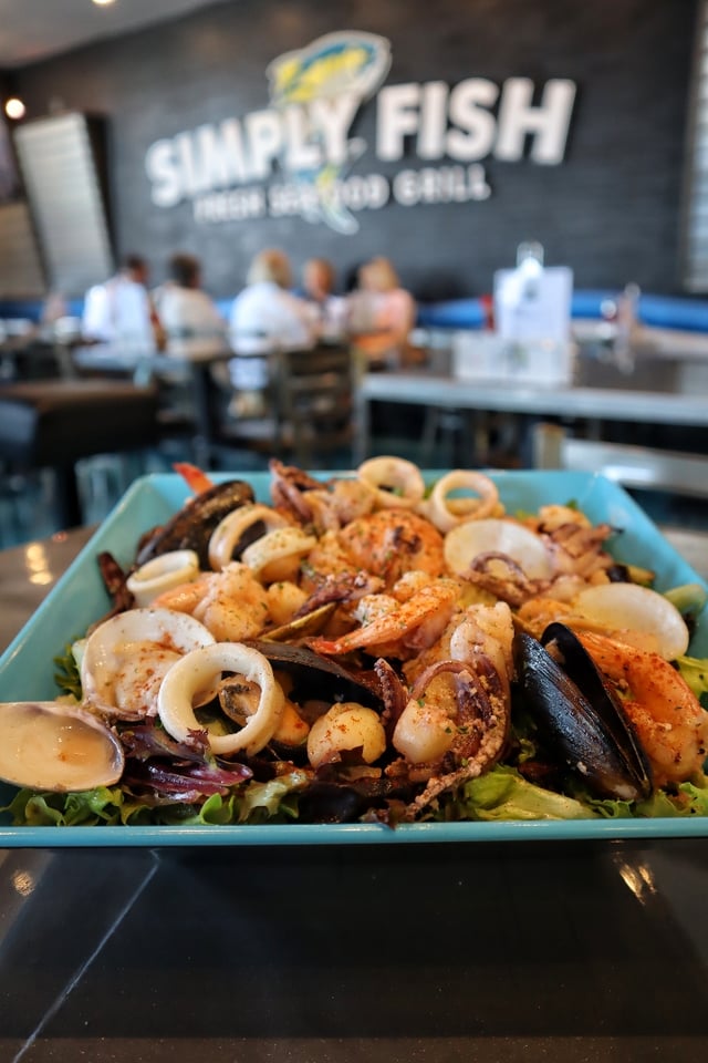 WARM SEAFOOD SALAD