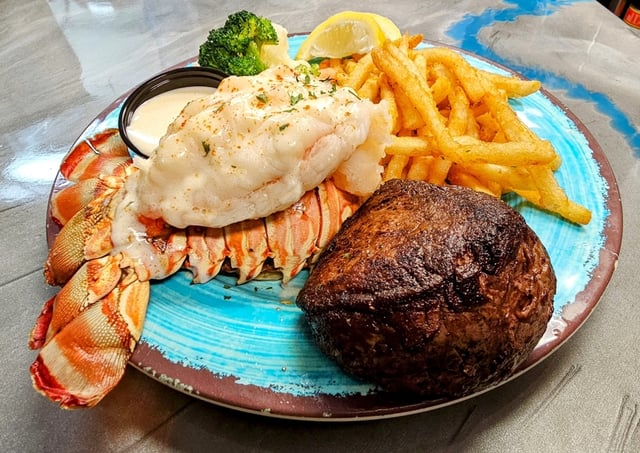 Baseball Cut Sirloin & Lobster 8-10oz