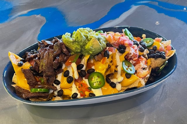 SURF N TURF NACHOS