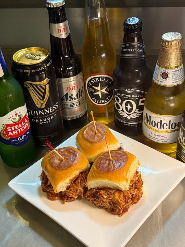 BBQ Chicken Sliders 3pcs
