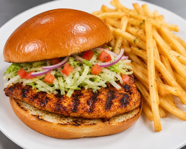 Alantic Salmon Sandwich