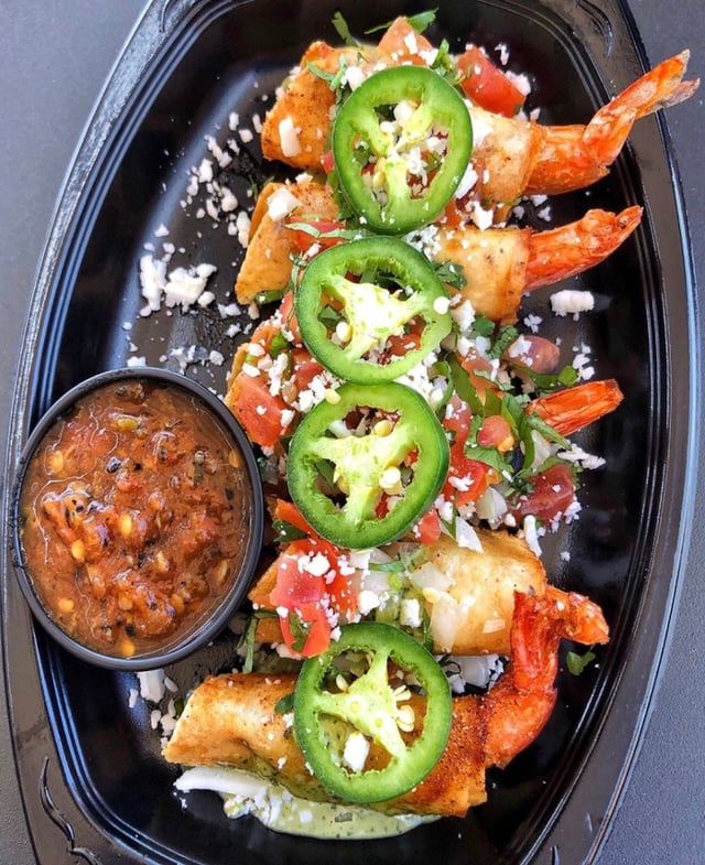 Shrimp Taquitos