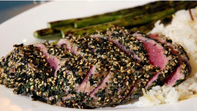 Sesame Encrusted Ahi