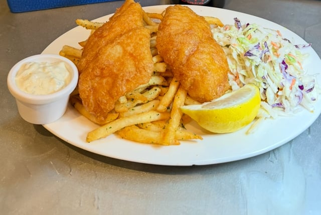 Alaskan Halibut Fish & Chips